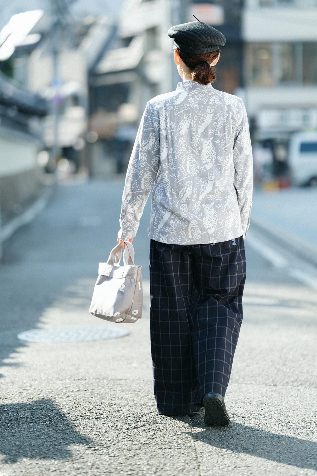 Chizimi Cotton 20/20 Long-sleeved Shirt SP/Life in the Forest