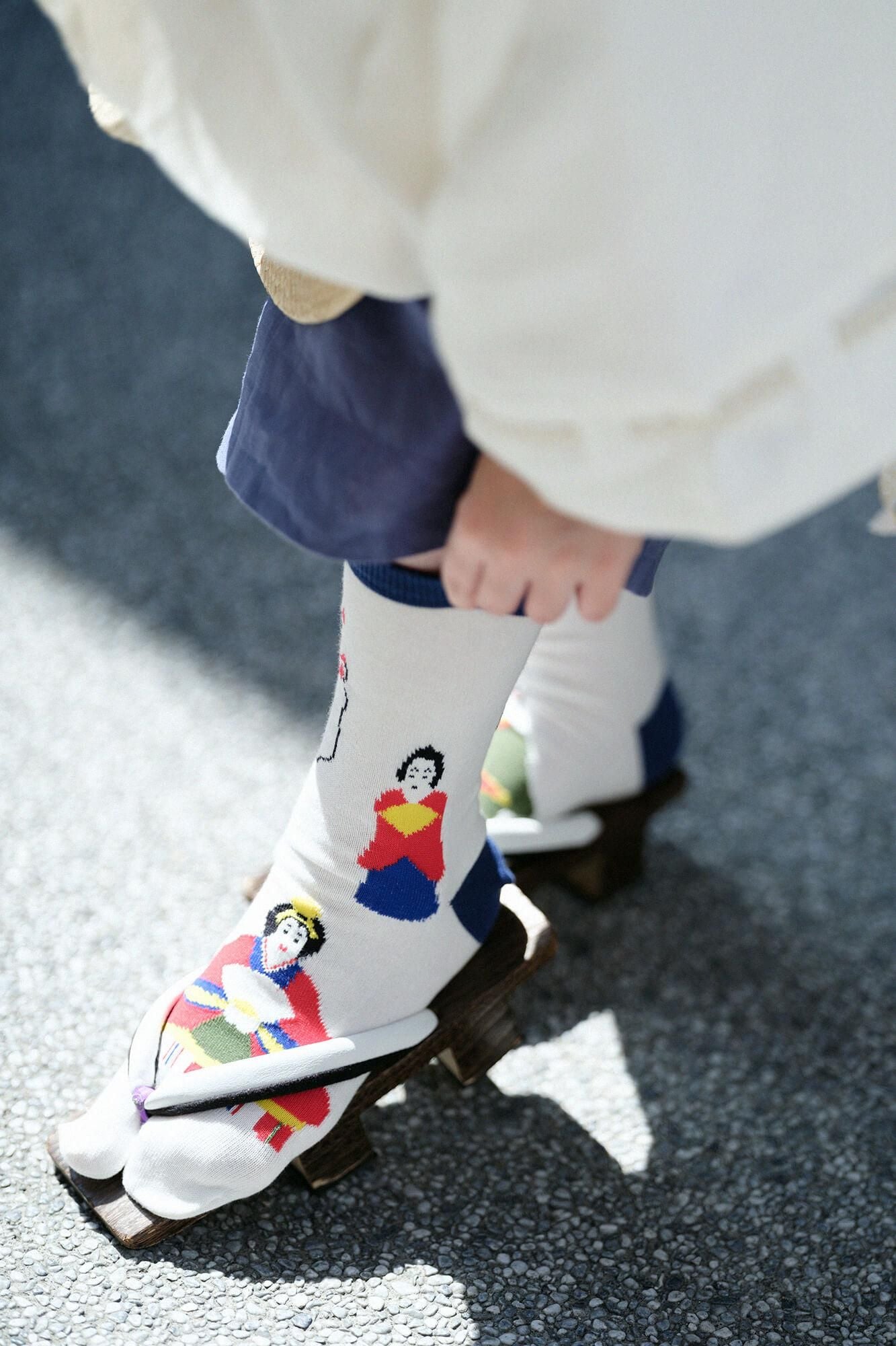 Tabi-Unterteil (normale Länge)/Tsuchiningyo (für Männer und Frauen)