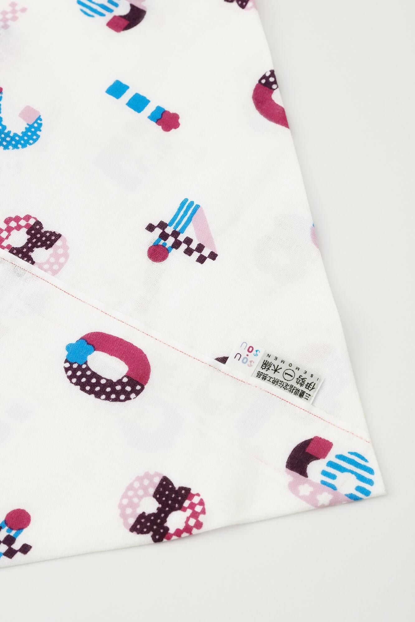 SOU・SOU 20周年 伊勢木綿手ぬぐい 小巾折/SO-SU-U ハレ