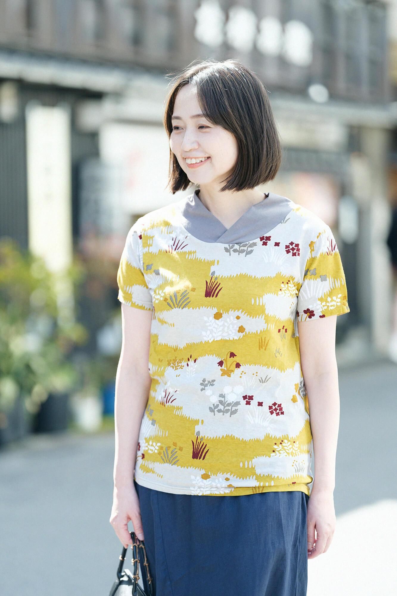 【online한정】나기 지반 반팔/ 필드