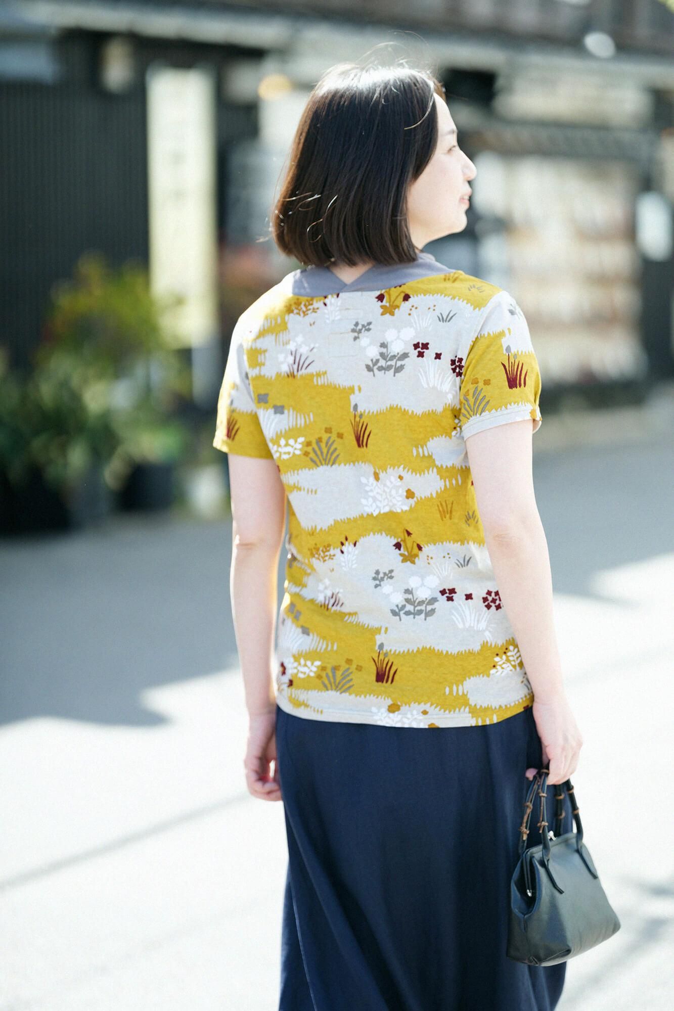 【online한정】나기 지반 반팔/ 필드