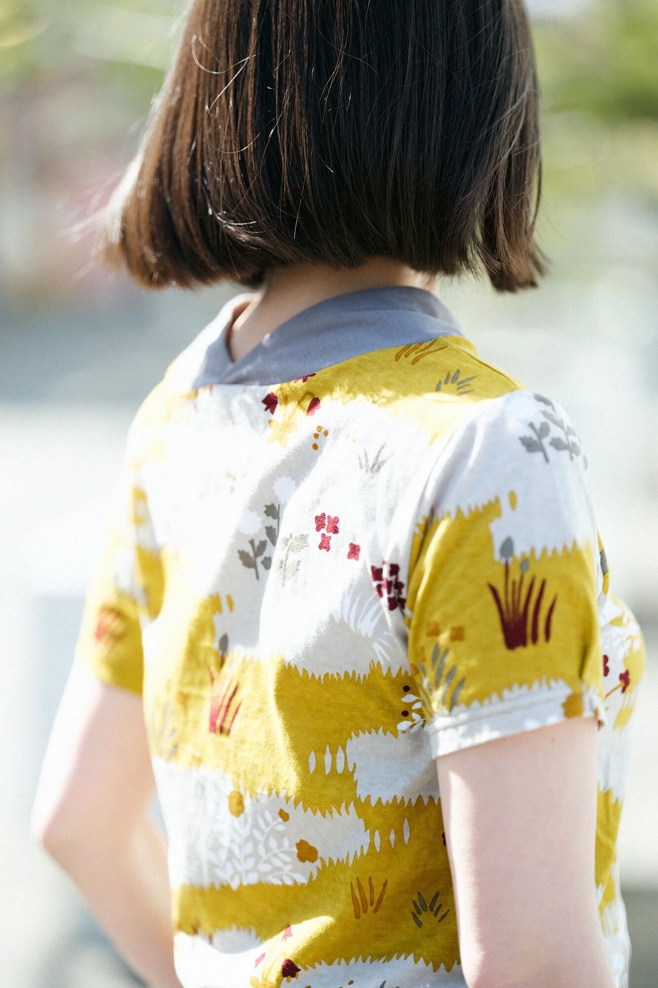 【online한정】나기 지반 반팔/ 필드