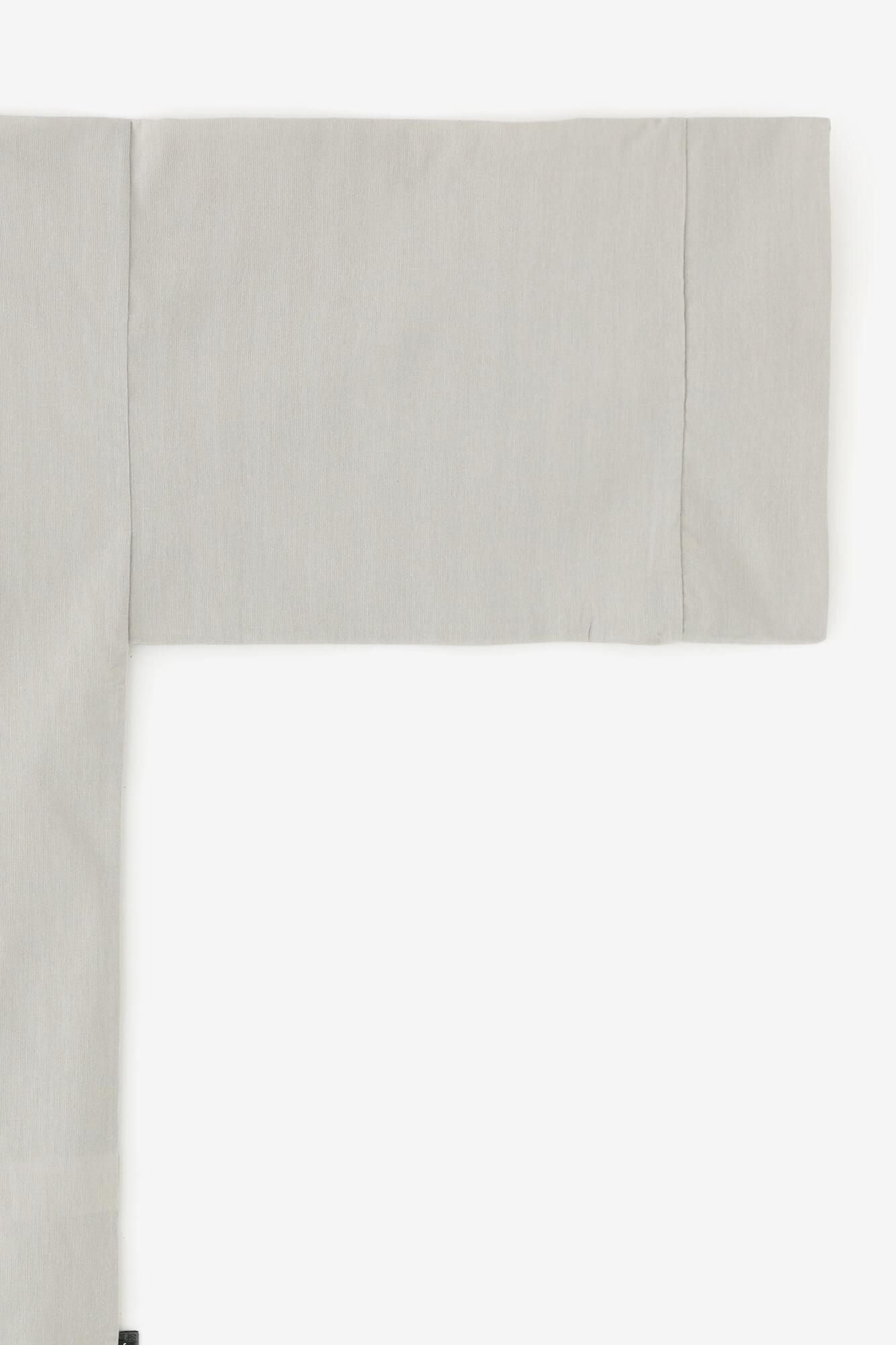 高島縮 40/40 半衿風靡(はんえりふうび)/銀鼠(ぎんねず)