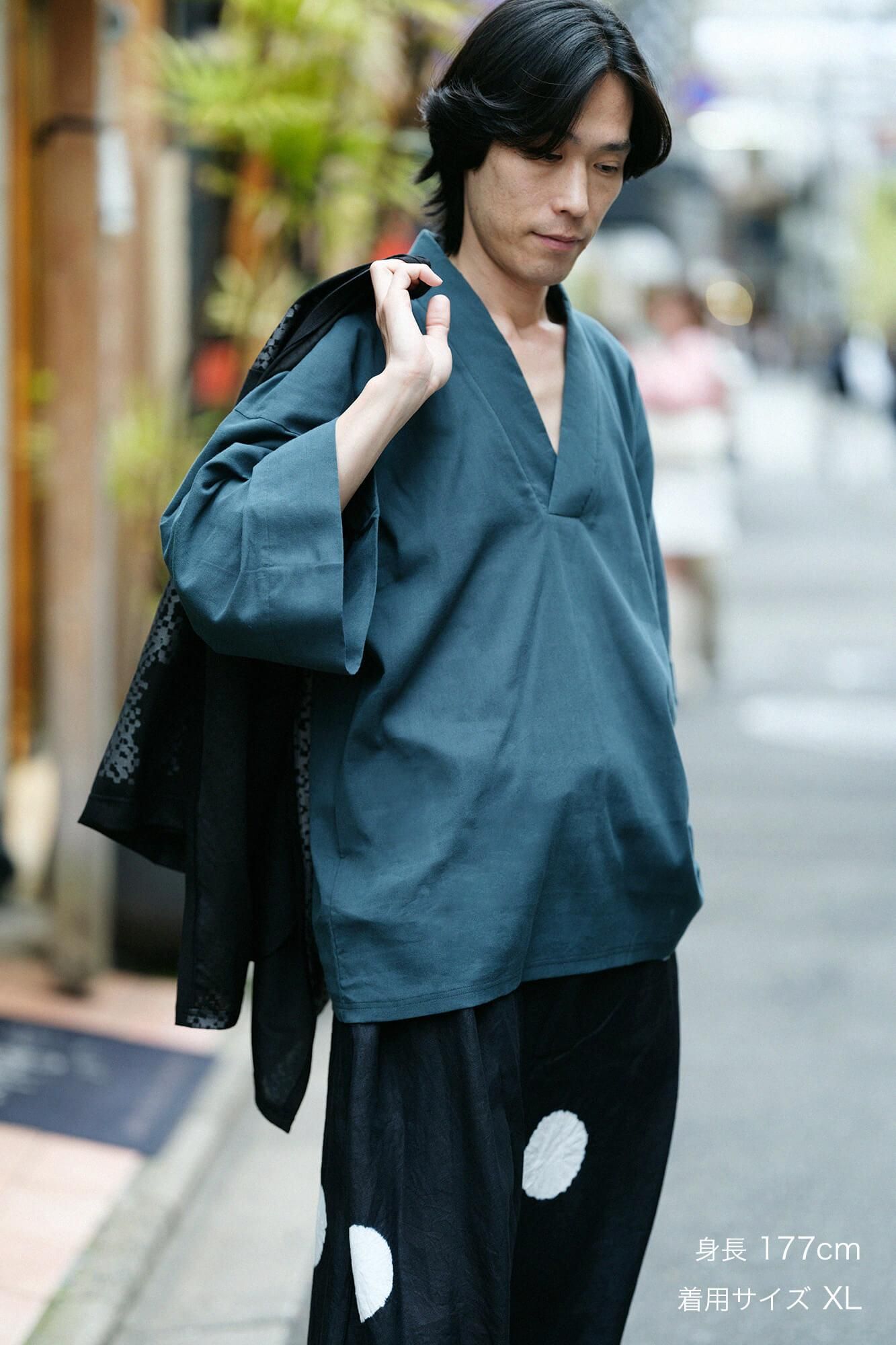 Takashima Sumi 40/40 Fuubi Top/Dark Green