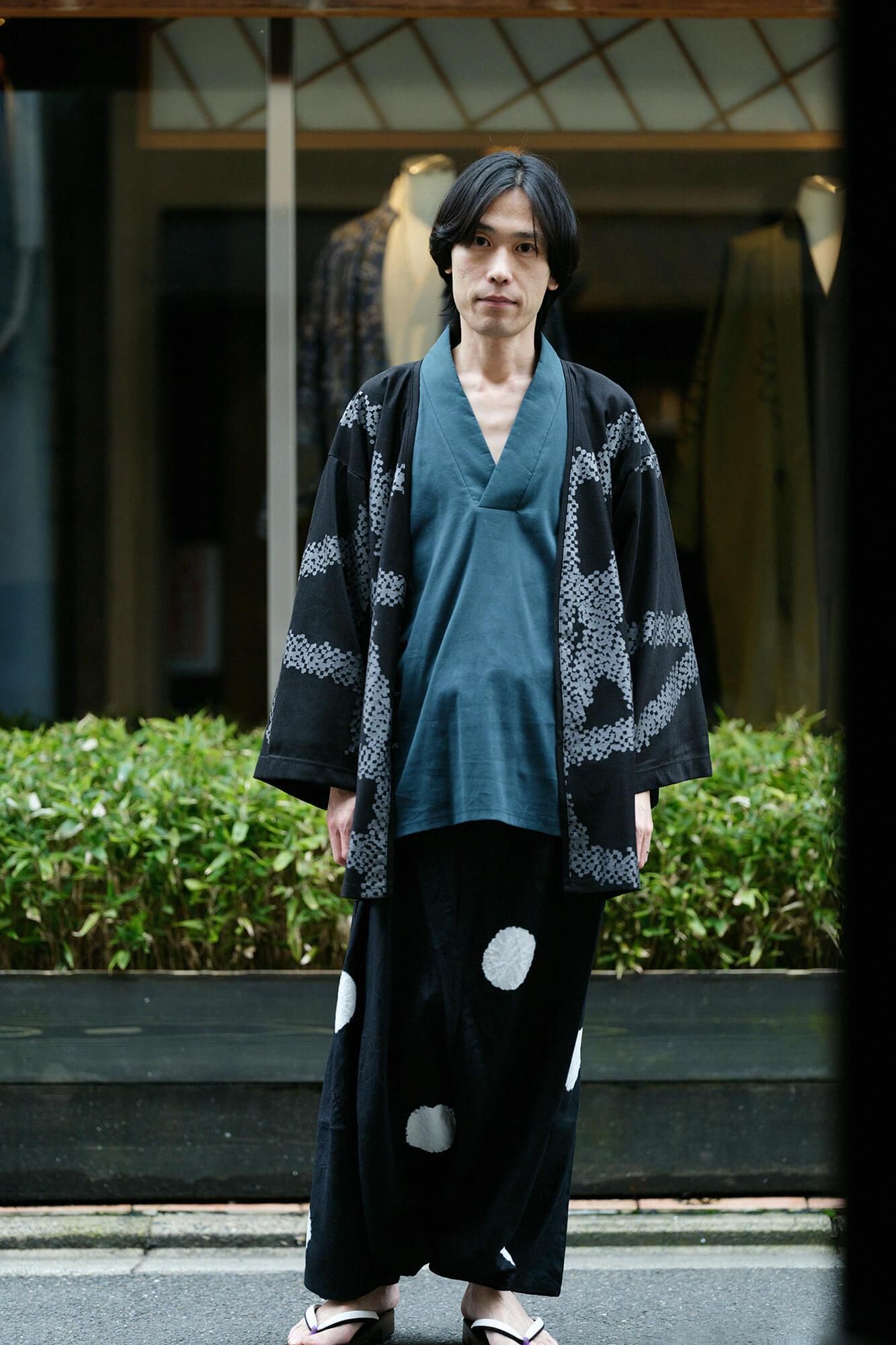 Takashima Sumi 40/40 Fuubi Top/Dark Green