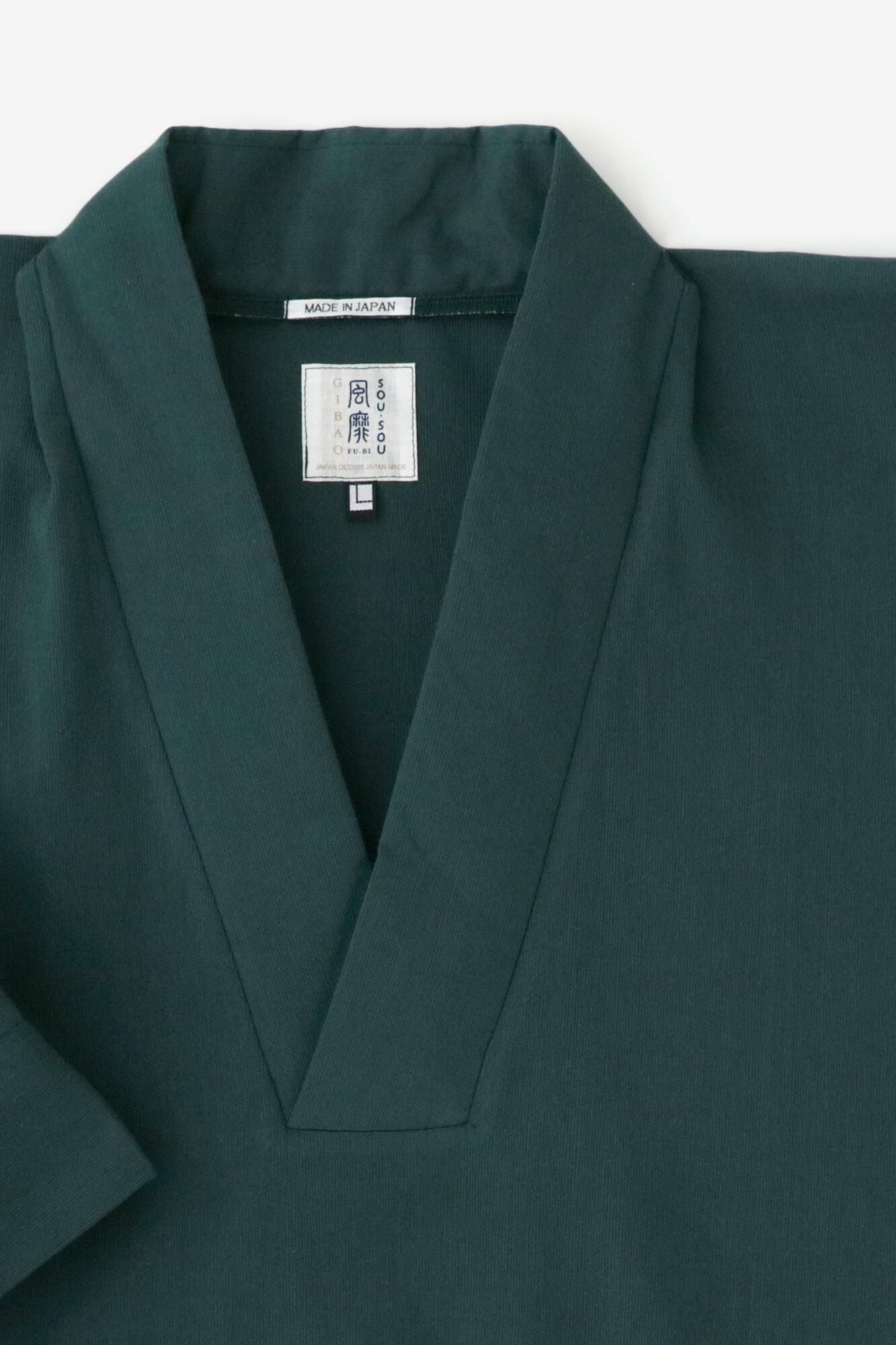 Takashima Sumi 40/40 Fuubi Top/Dark Green