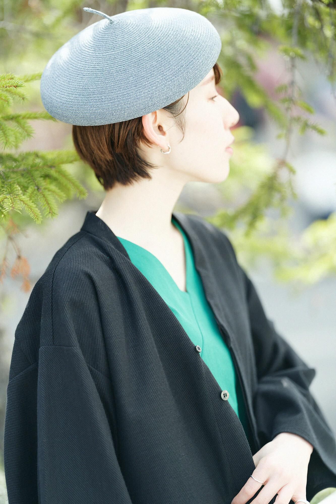 Takashima Jiji 40/40 kragenlos Jiban/Tokiwa-Farbe