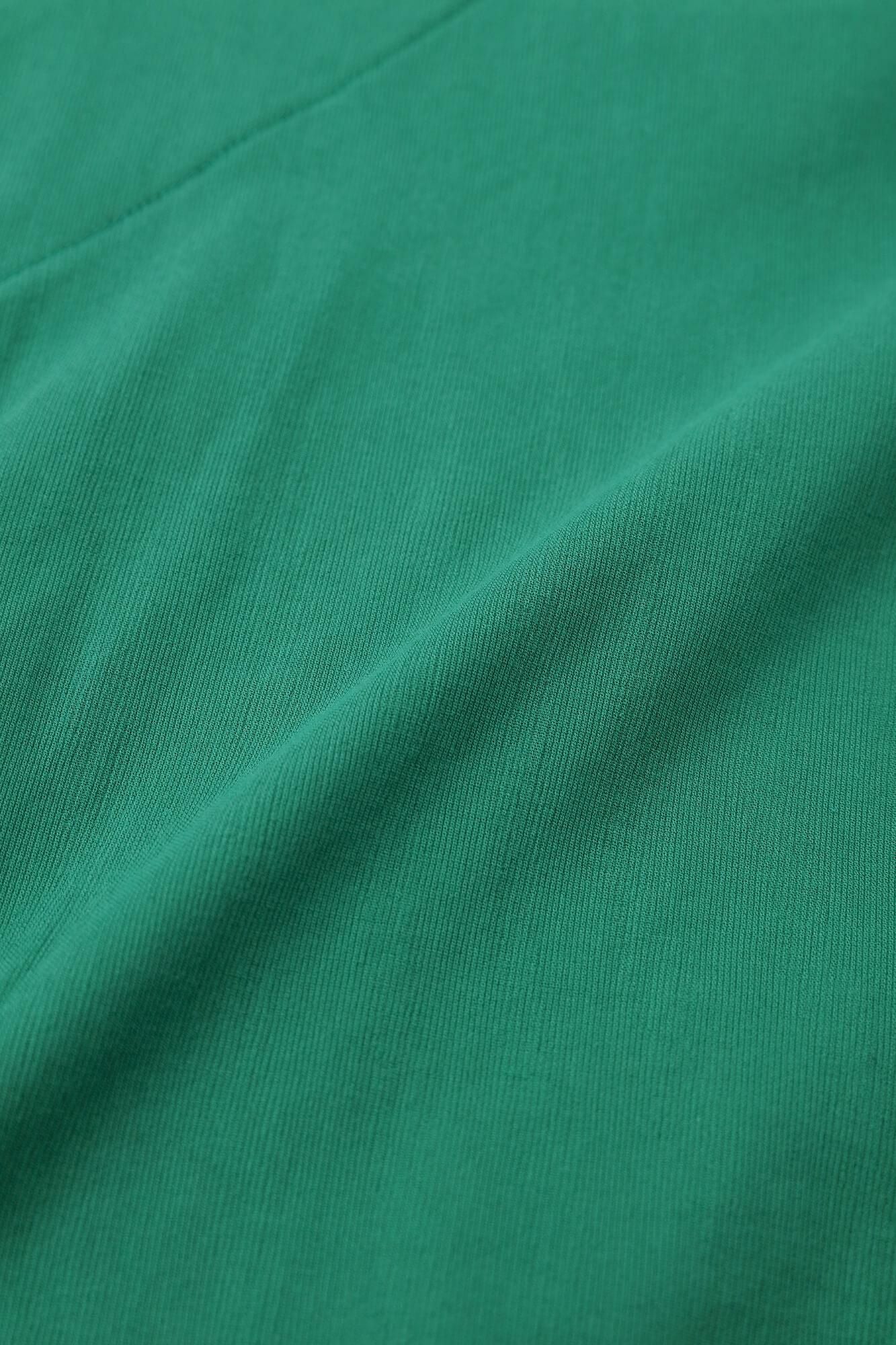 【Ships ard. 4/21】Chizimi Cotton 40/40 V-neck Shirt / Green
