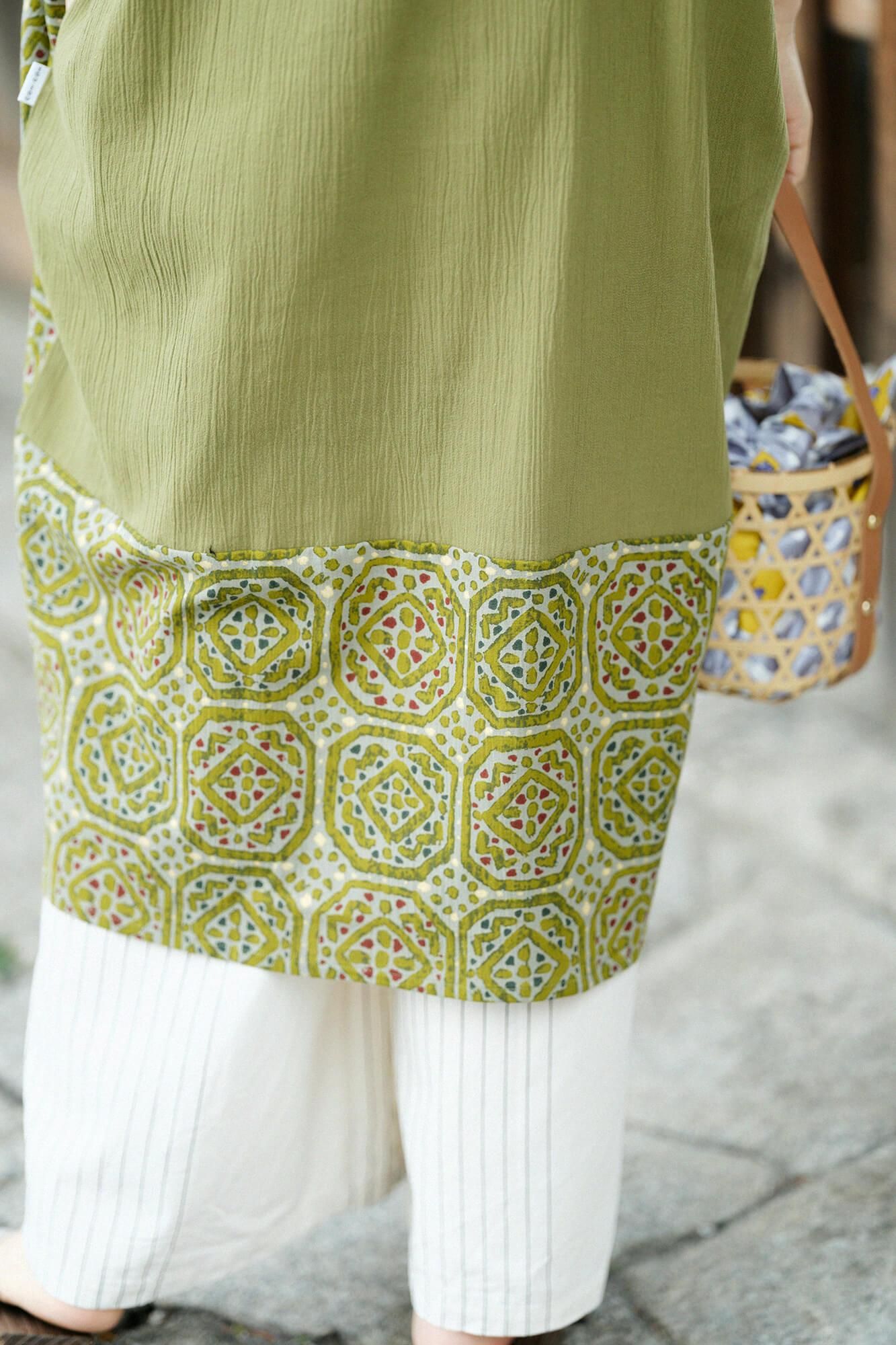 Takashima Shui 20/20矩形服装(Chohokei)组(kumi)下摆图案(susomonyo) / uguisunezu x陶瓷板