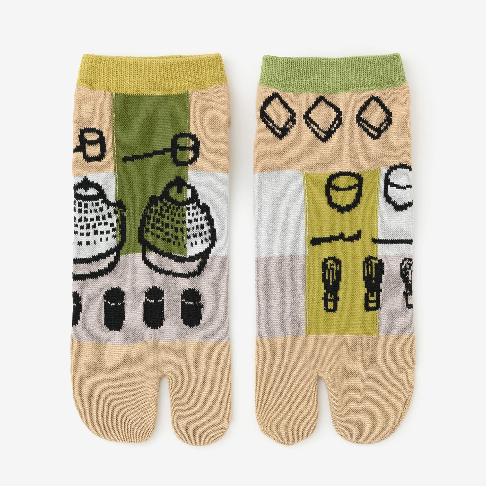 分趾襪(腳踝長度)/茶道具【男・女性用】