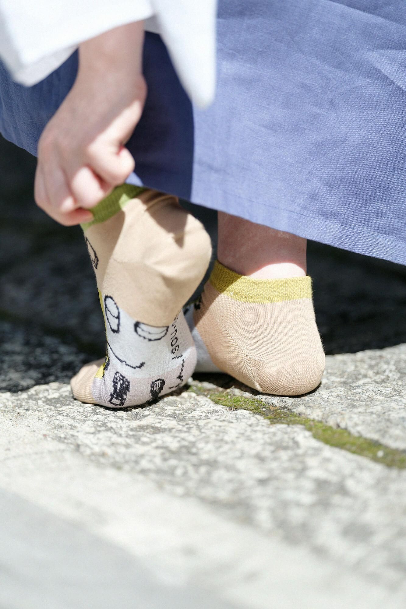 分趾襪(腳踝長度)/茶道具【男・女性用】