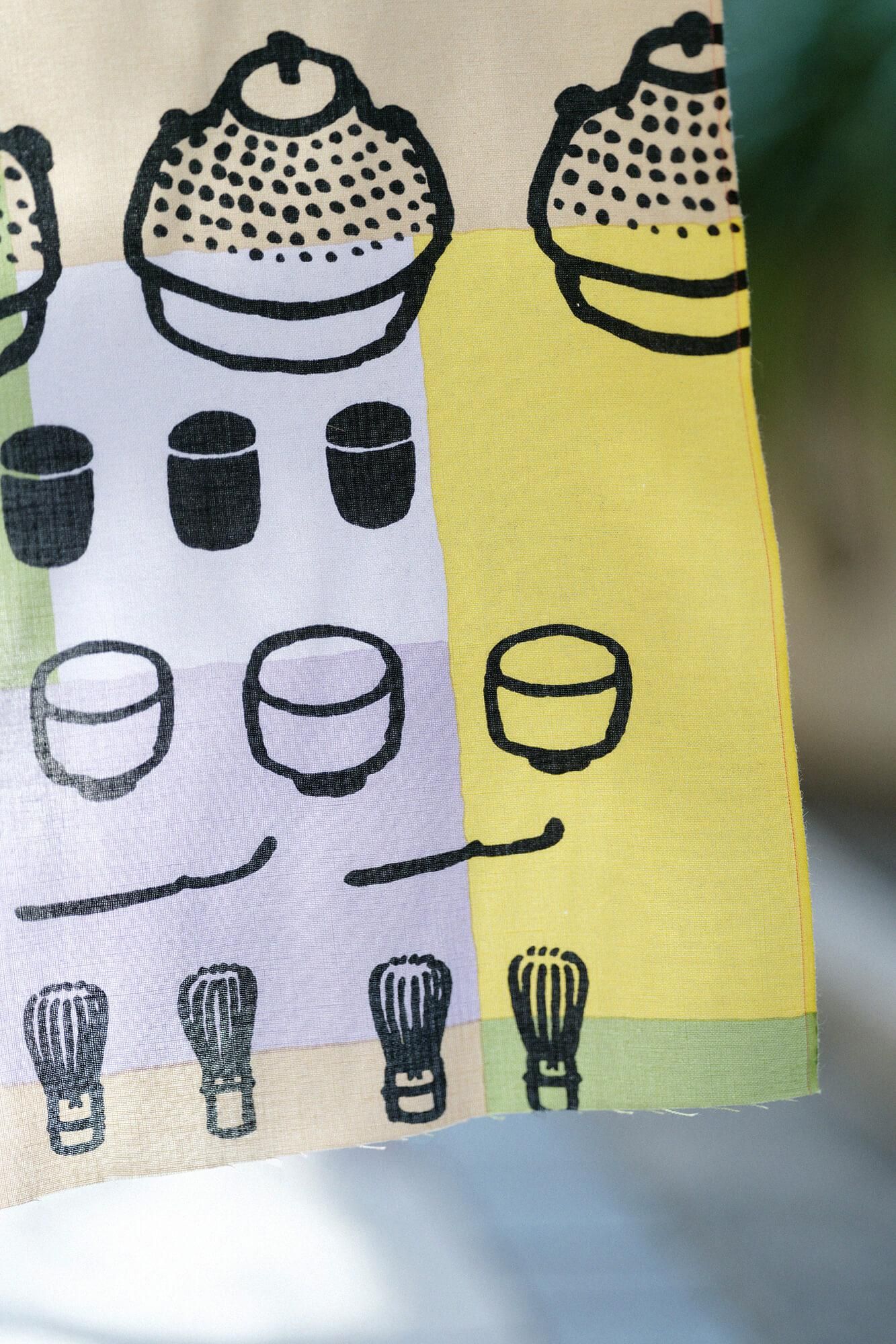 Ustensiles de la cérémonie de la cérémonie de la cérémonie de la cérémonie du textile coton ISE (Chadogu)