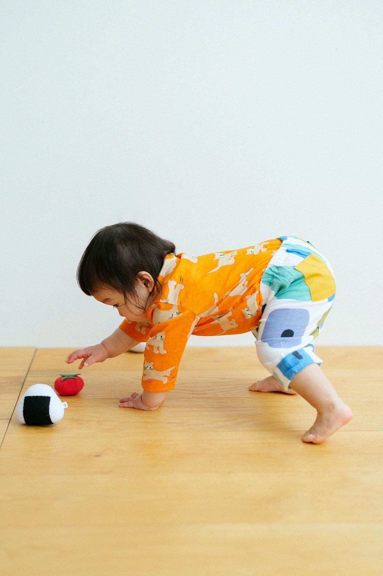 -方領上衣七分袖/貓