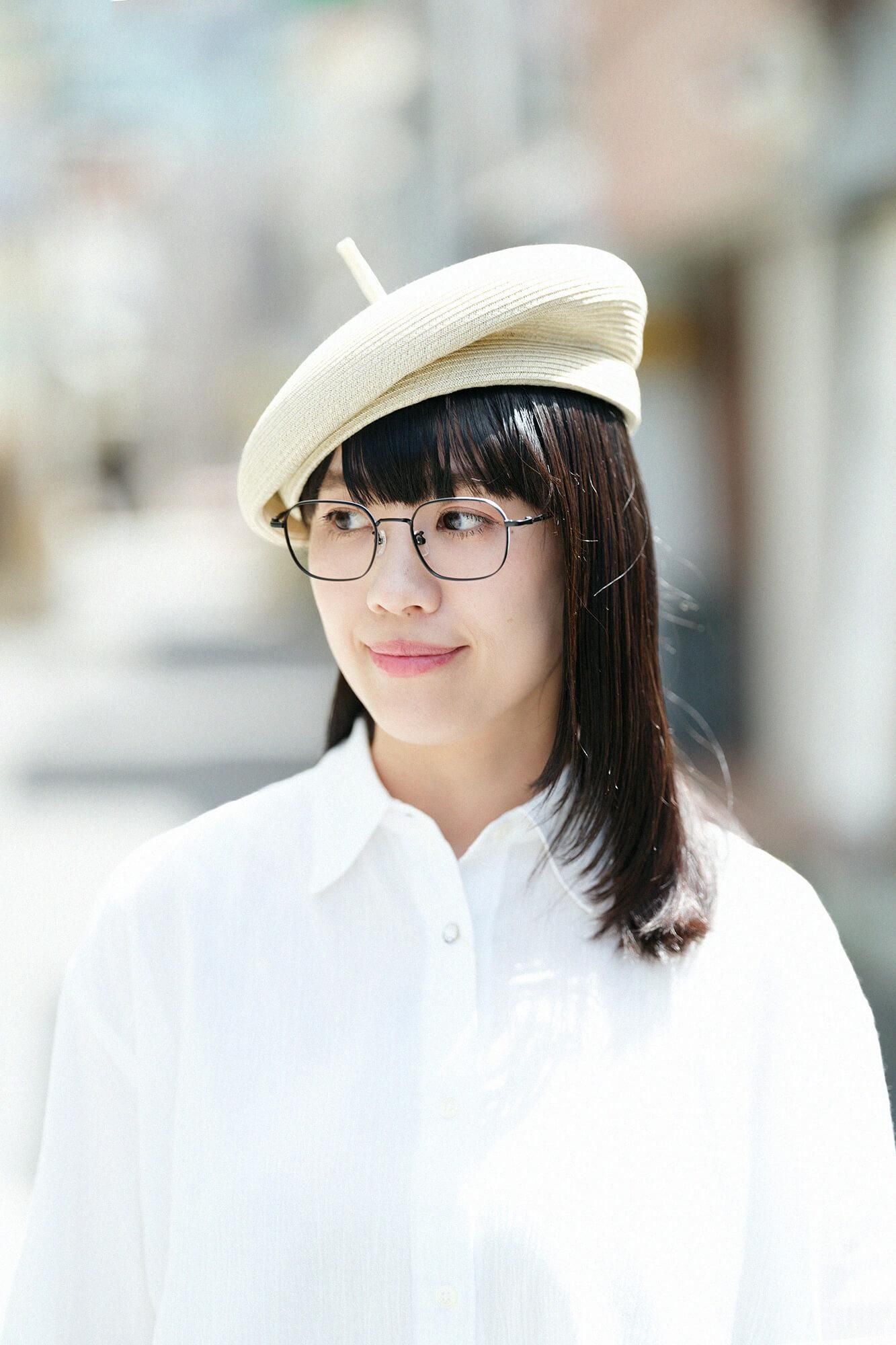 타카시마치지미 20/20 그란 튜닉셔츠/ 흰색