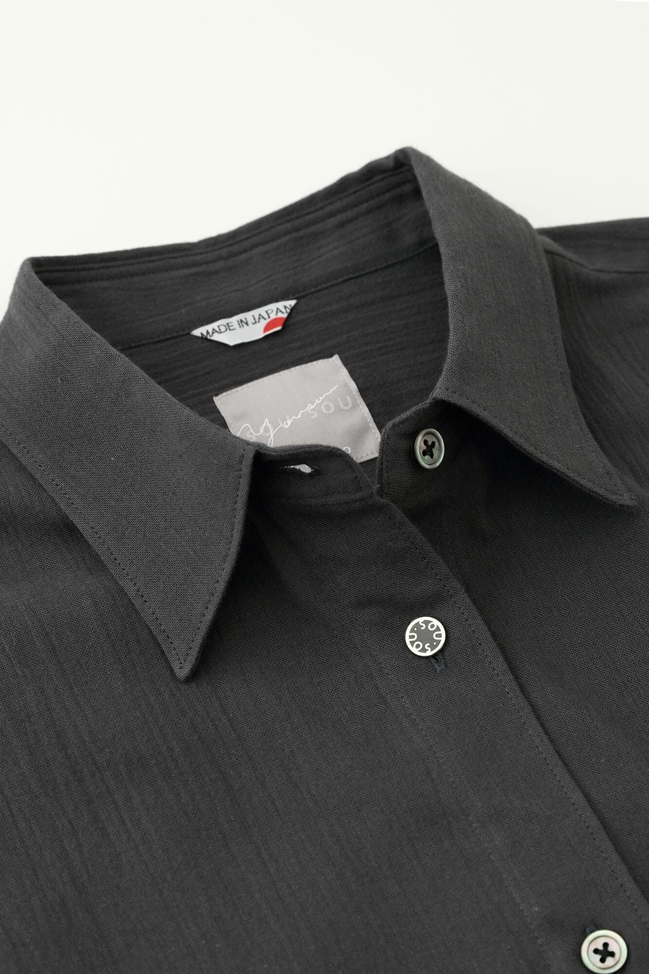 타카시마치지미 20/20 그란 튜닉셔츠/짙은 회색