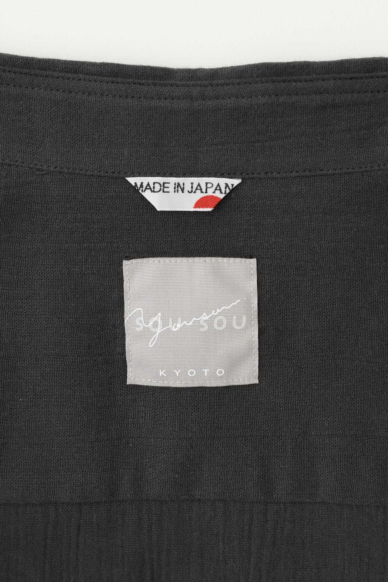 타카시마치지미 20/20 그란 튜닉셔츠/짙은 회색