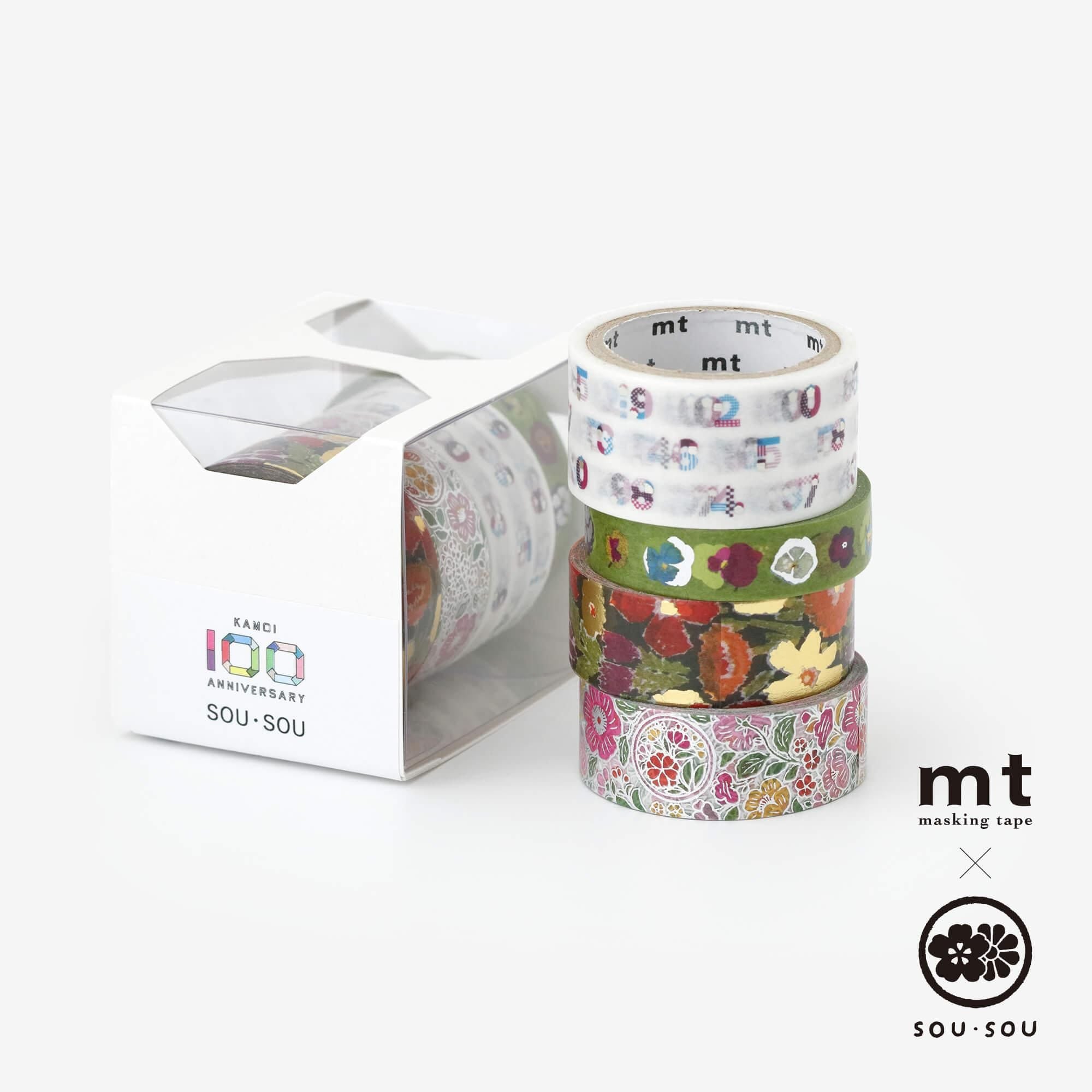 SOU・SOU×mt Textile Master Folienprägung/100-jähriges Jubiläums-Kollaborationsset