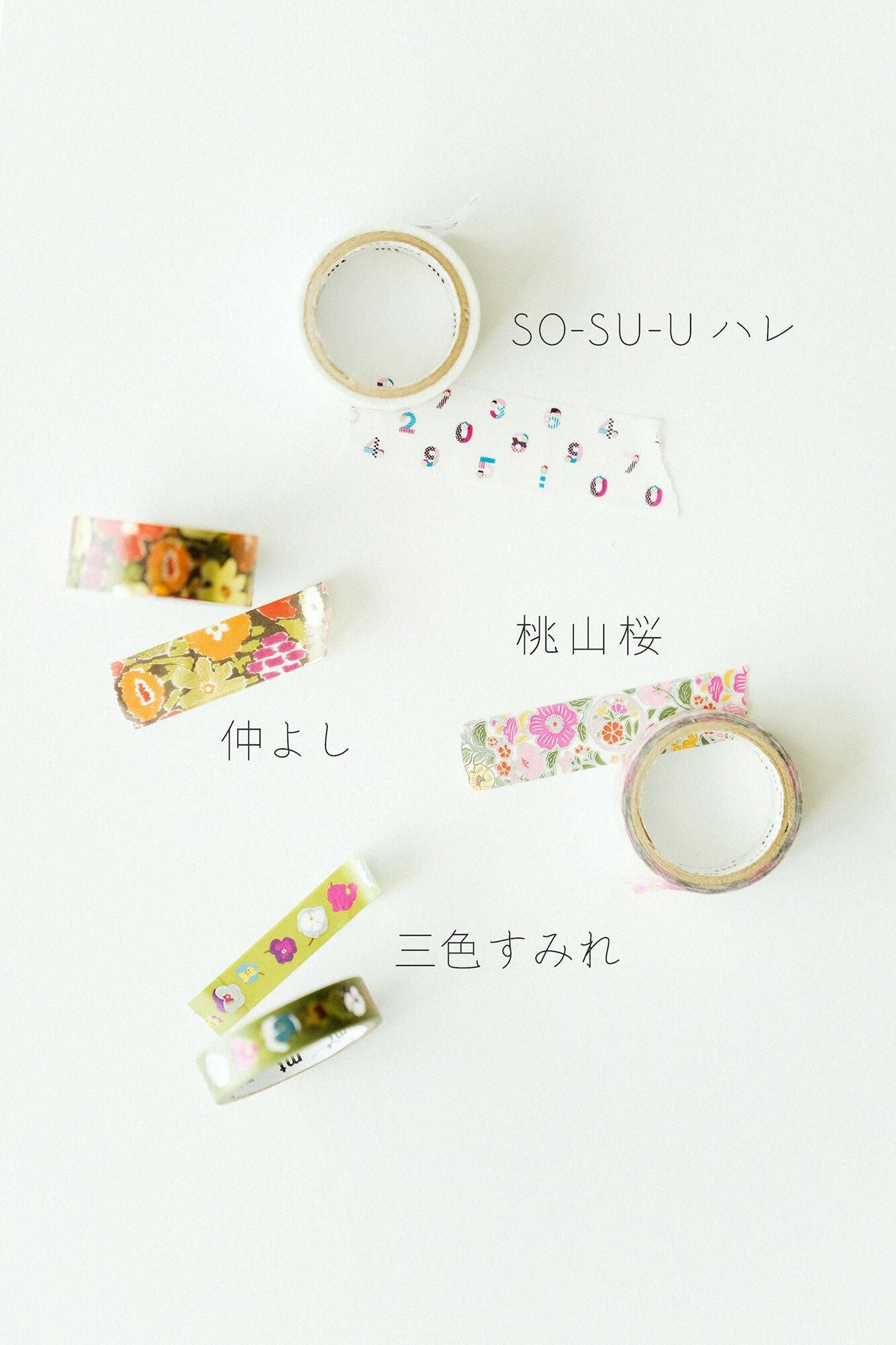 SOU・SOU×mt Textile Master Folienprägung/100-jähriges Jubiläums-Kollaborationsset