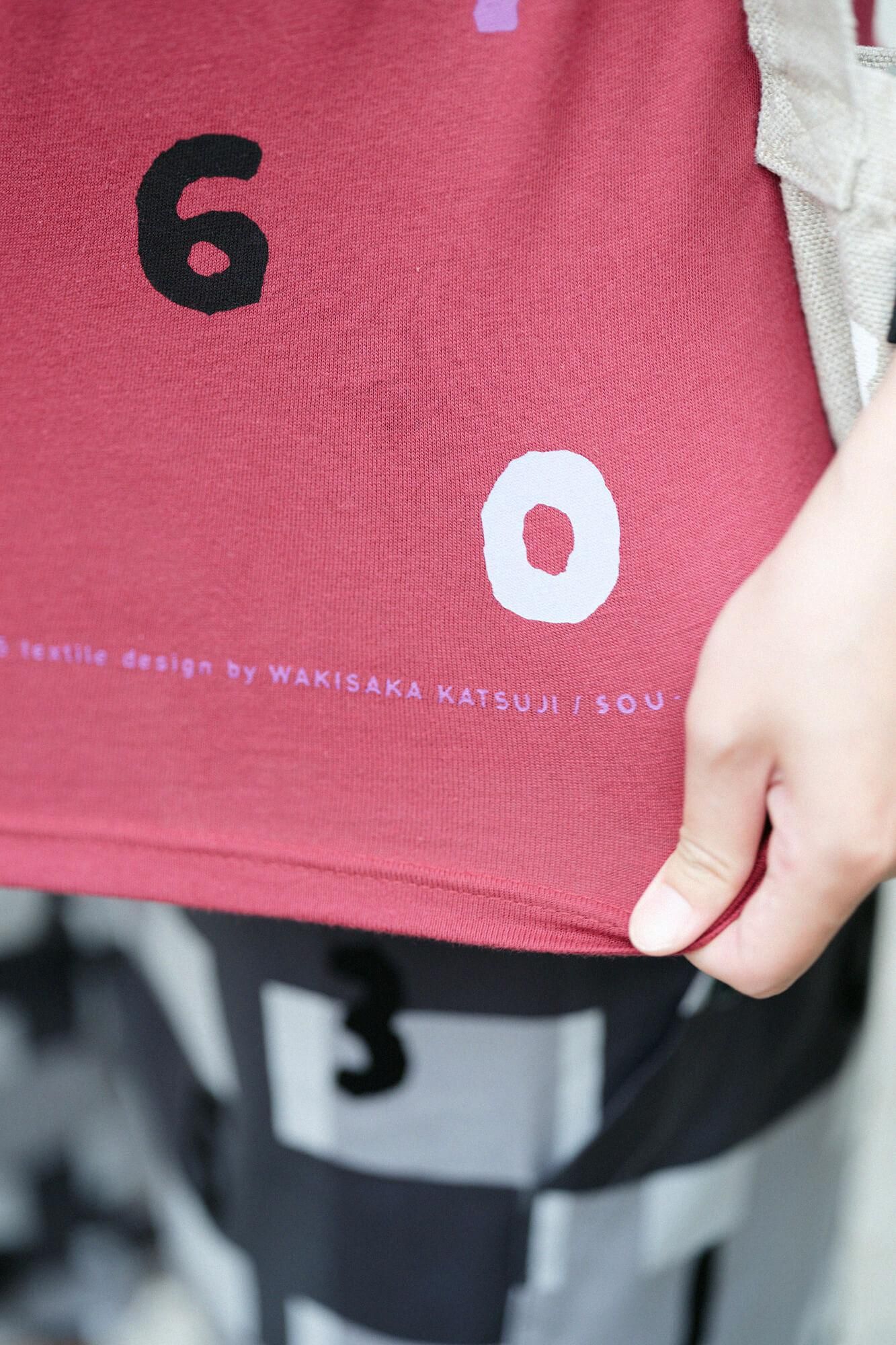 SO-SU-U十數四色短袖T-shirt【5.0】/酒紅色