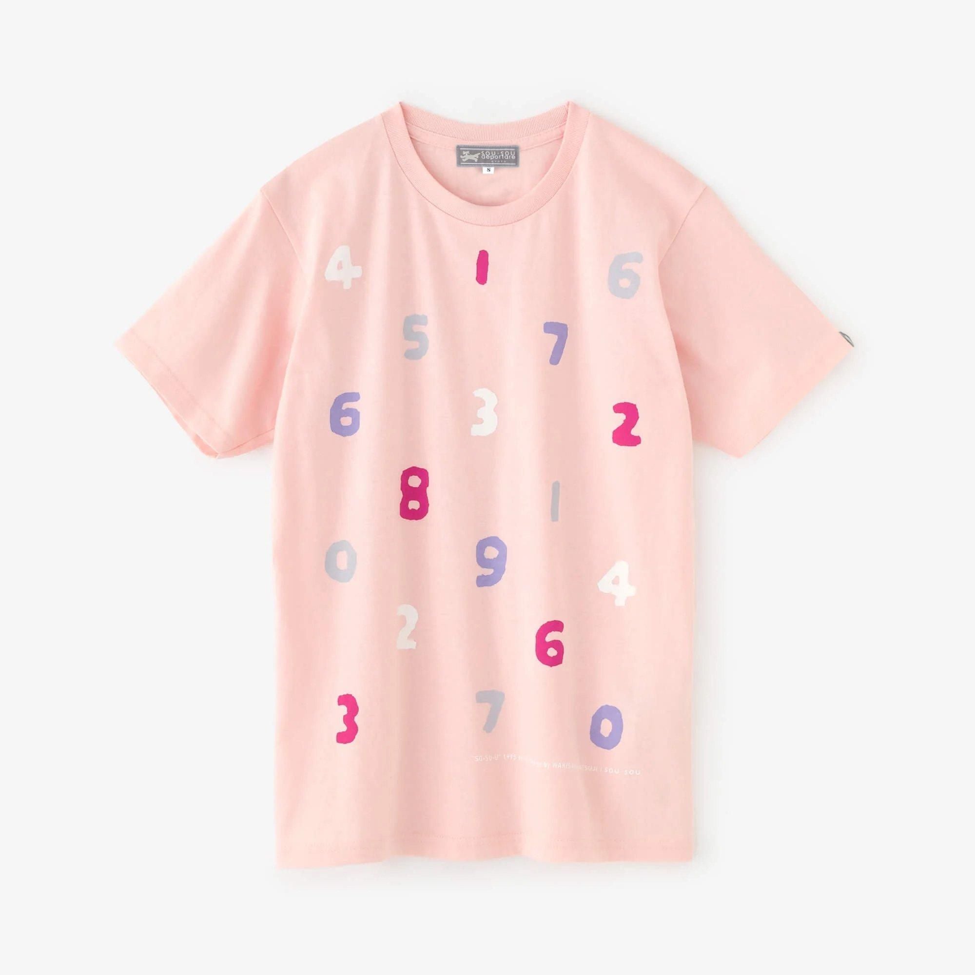 SO-SU-U十數四色短袖T-shirt【5.0】/淺粉色