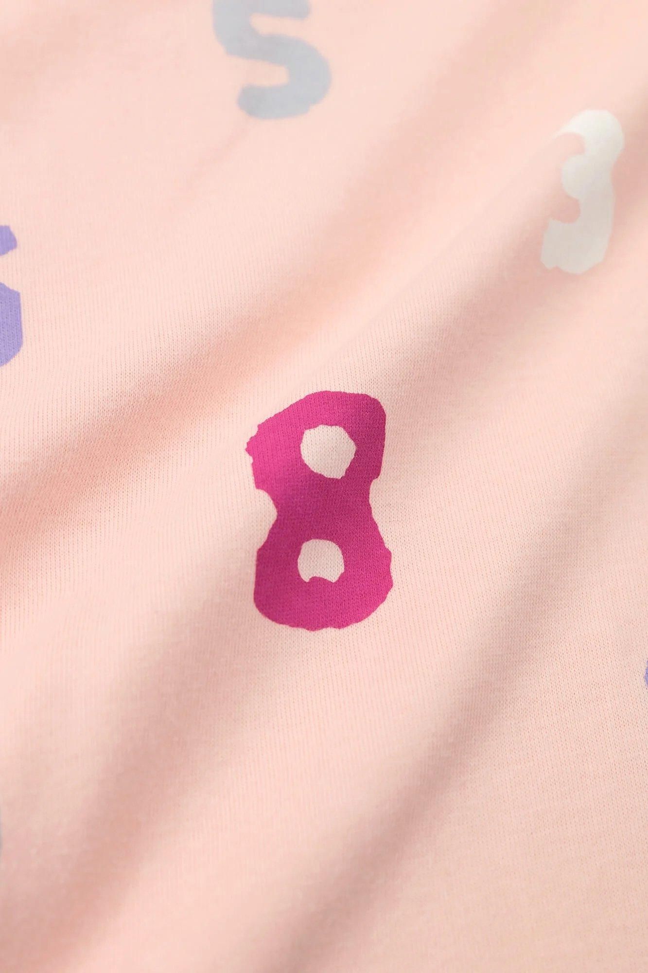 SO-SU-U十數四色短袖T-shirt【5.0】/淺粉色