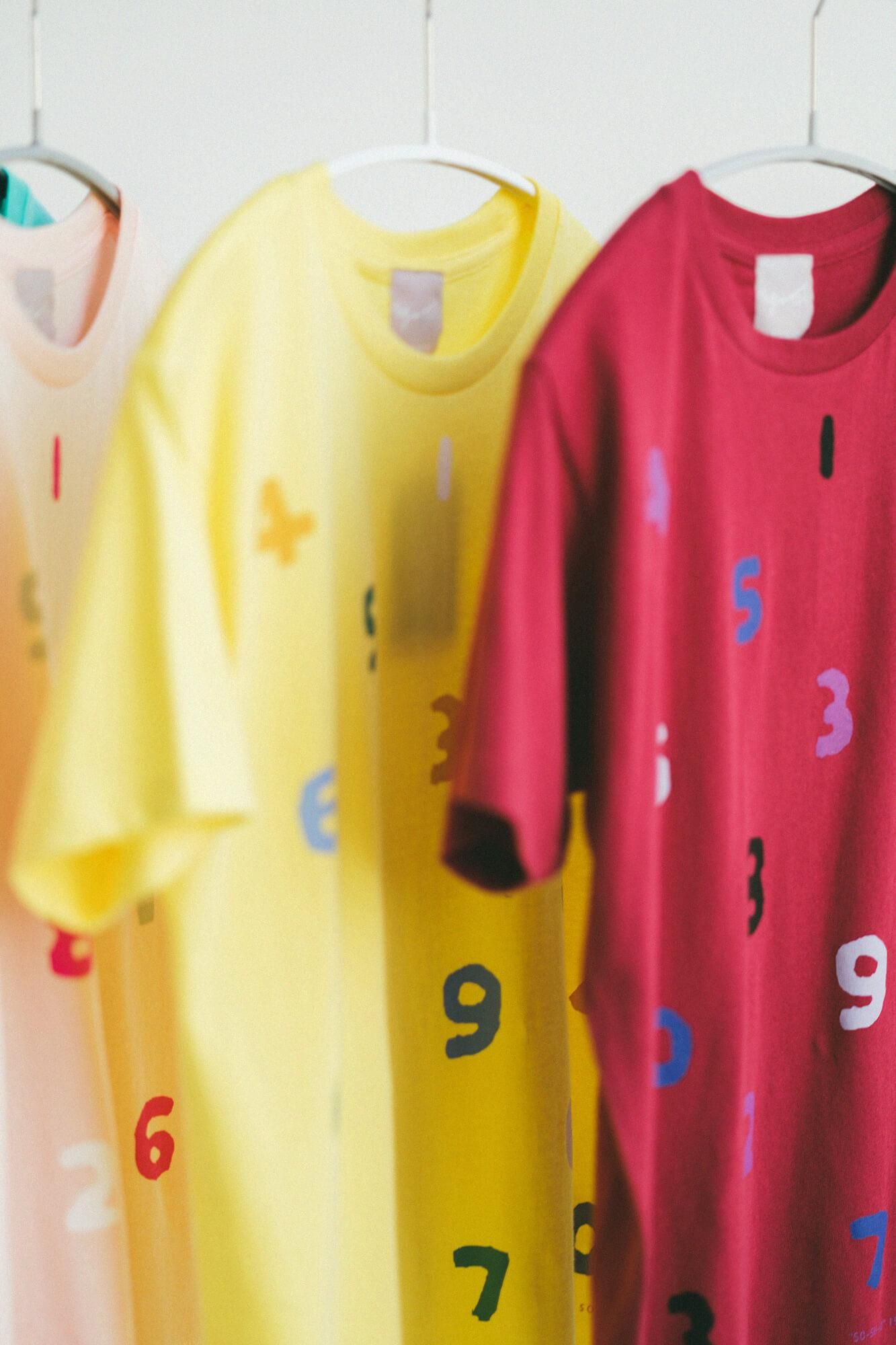 SO-SU-U十數四色短袖T-shirt【5.0】/黃色