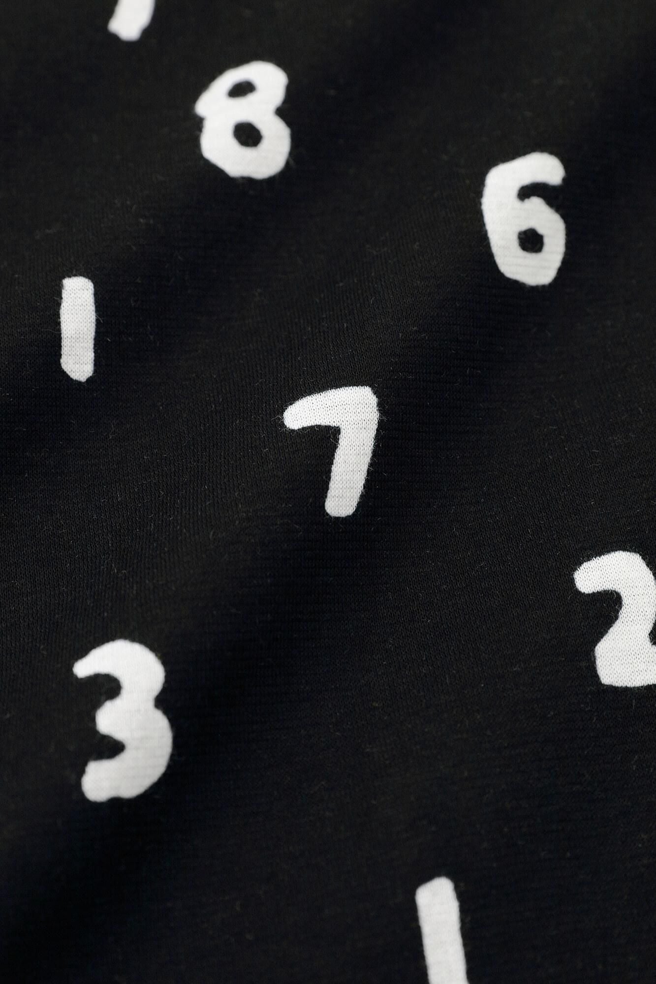 ●短袖T-shirt/SO-SU-U 十數 黑色