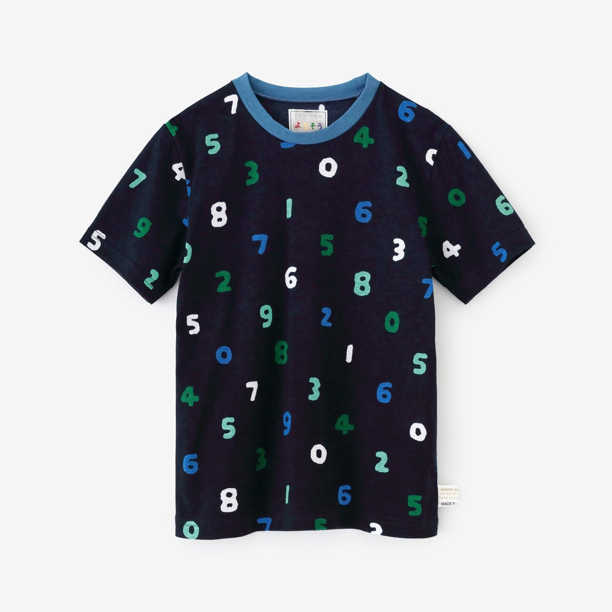 ○はんそでTシャツ／そすうよつみ こいこん