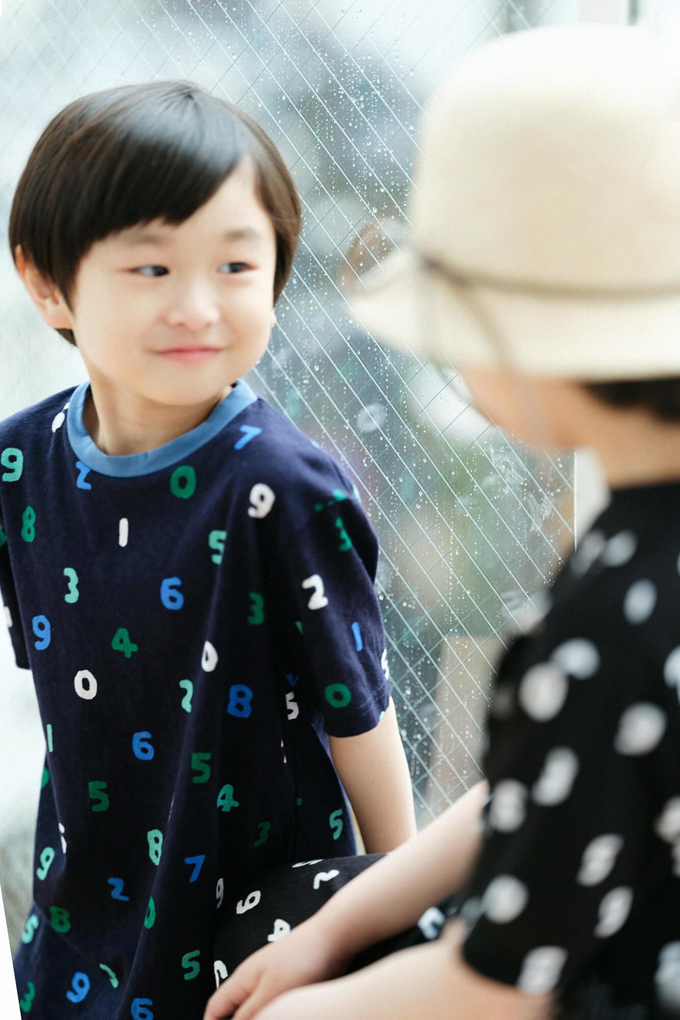 短袖T-shirt/SO-SU-U十數 四色 深藍色