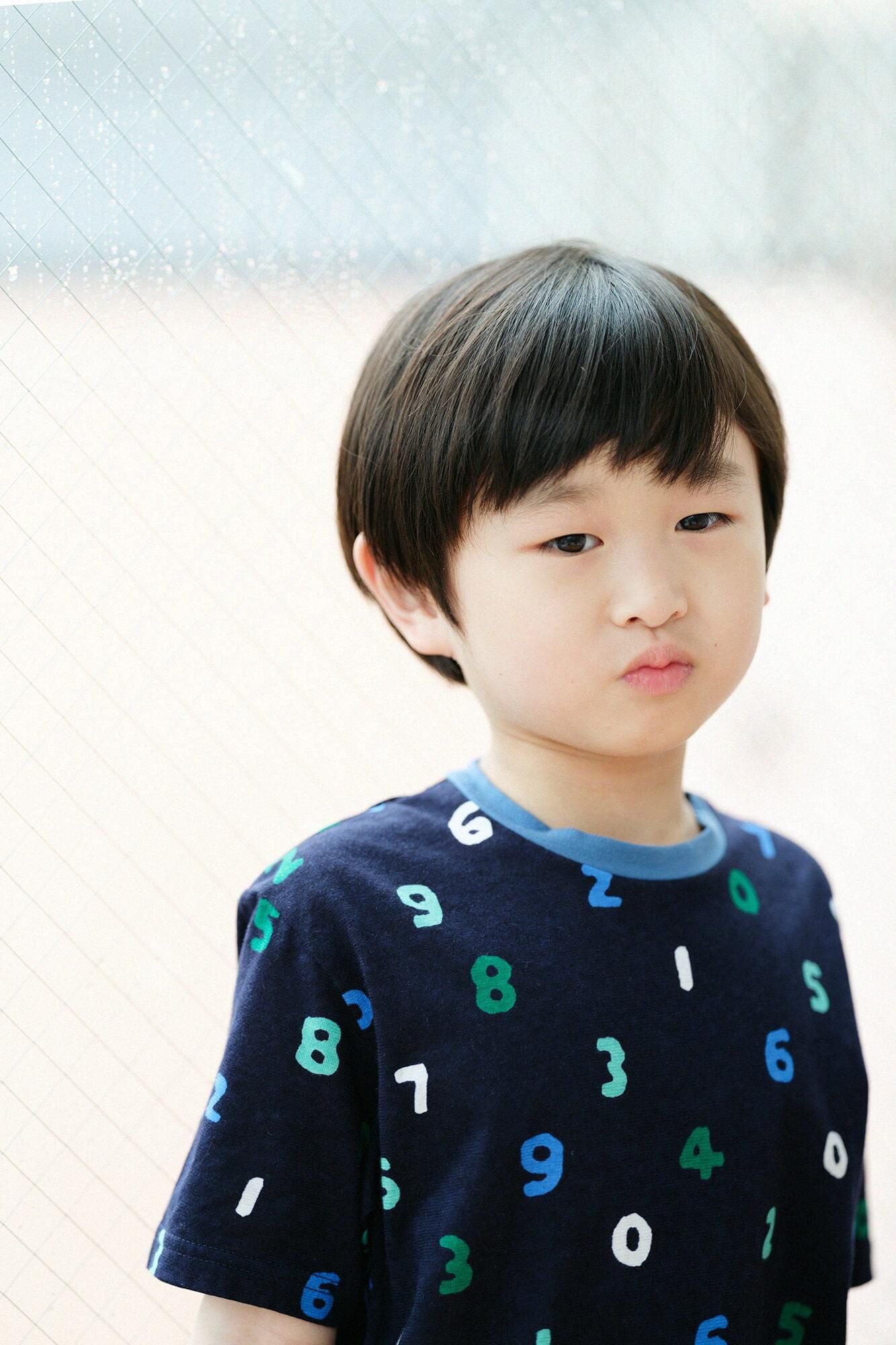 短袖T-shirt/SO-SU-U十數 四色 深藍色