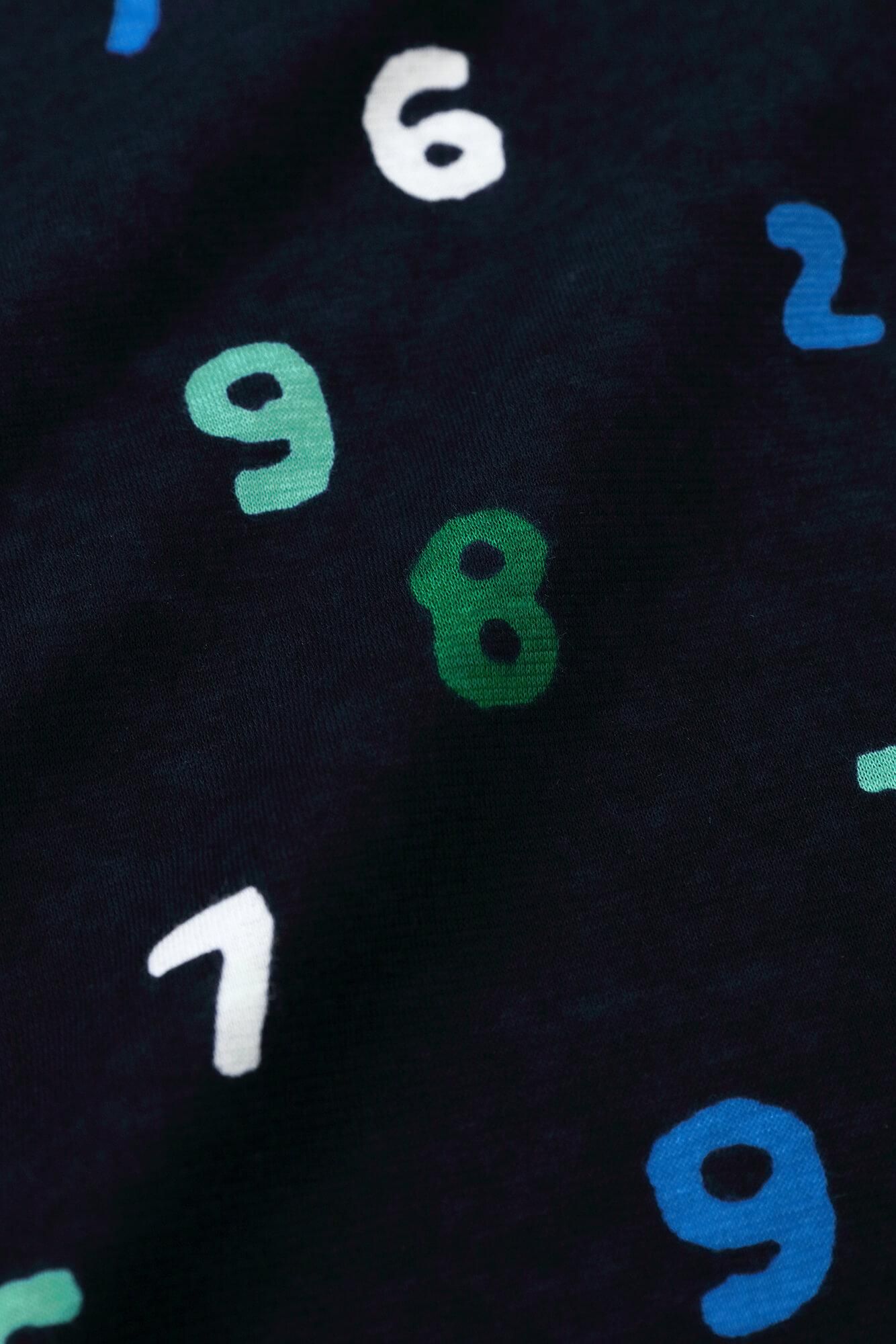 短袖T-shirt/SO-SU-U十數 四色 深藍色