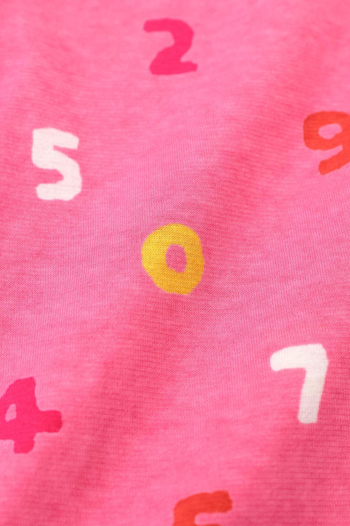 短袖T-shirt/SO-SU-U十數 四色 桃色