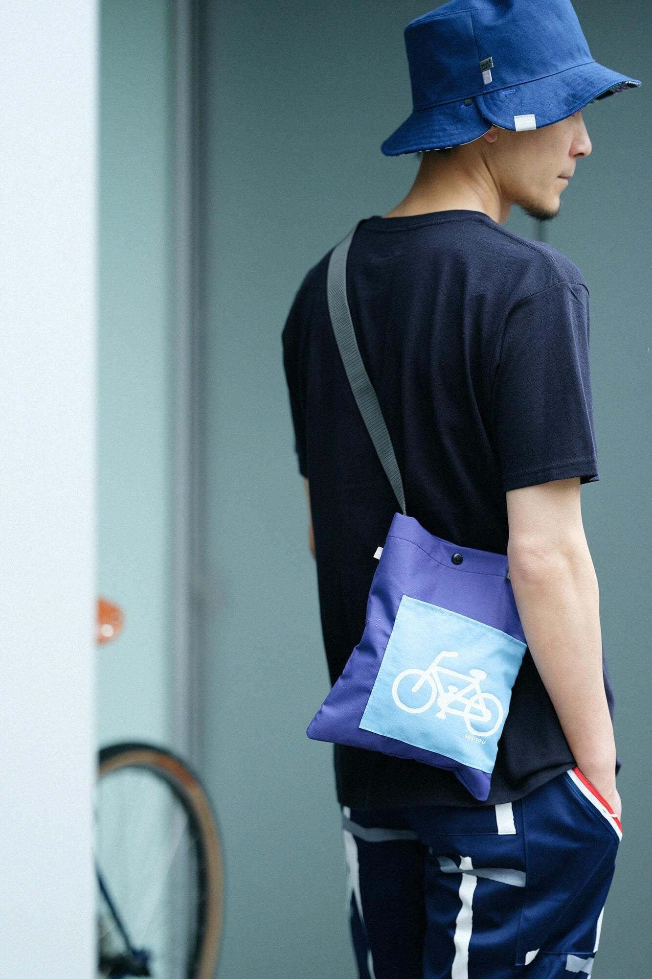 尼龙sacoche小型/Chylinko古代紫色(Kodai Murasaki)