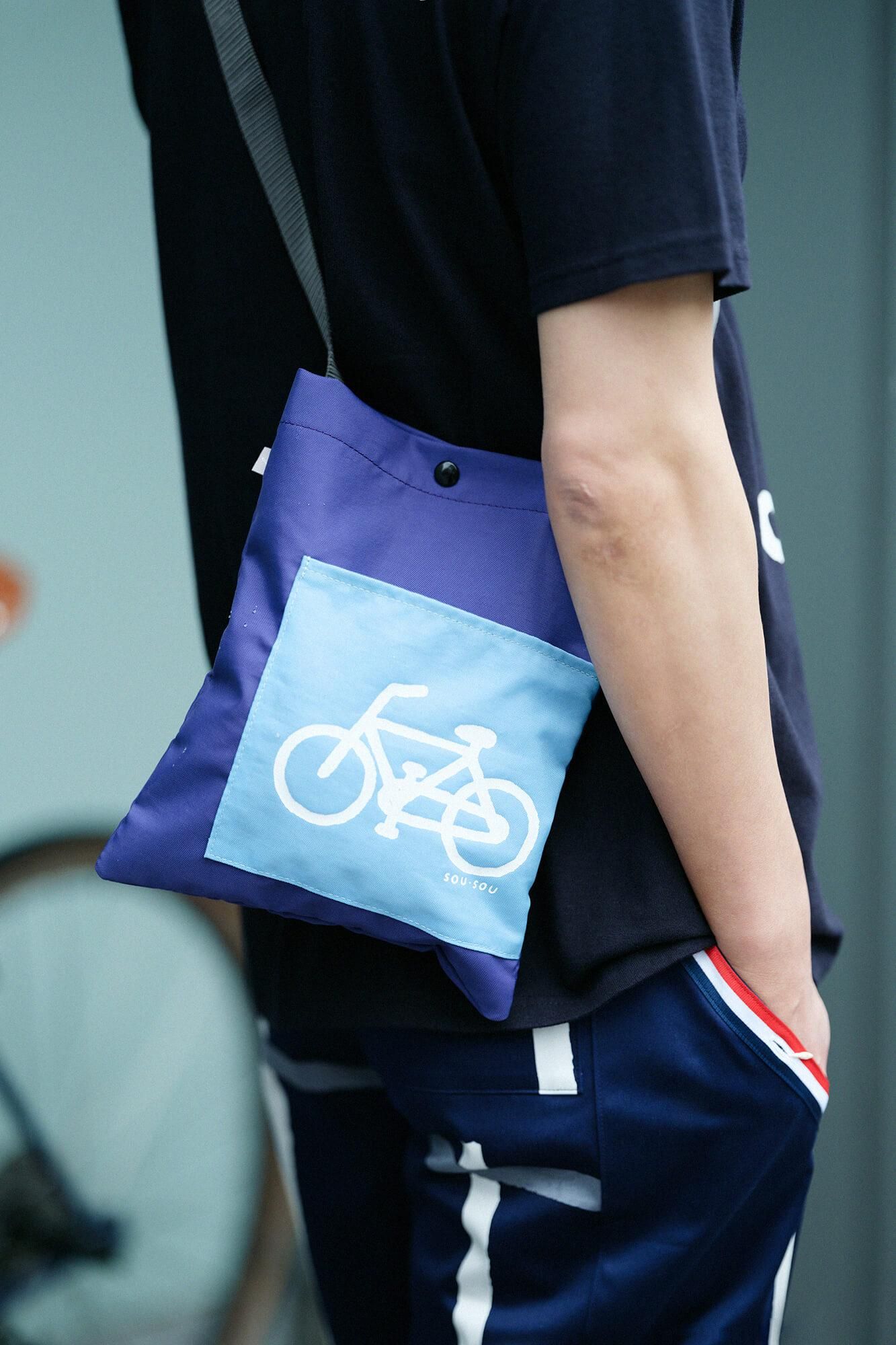 尼龙sacoche小型/Chylinko古代紫色(Kodai Murasaki)