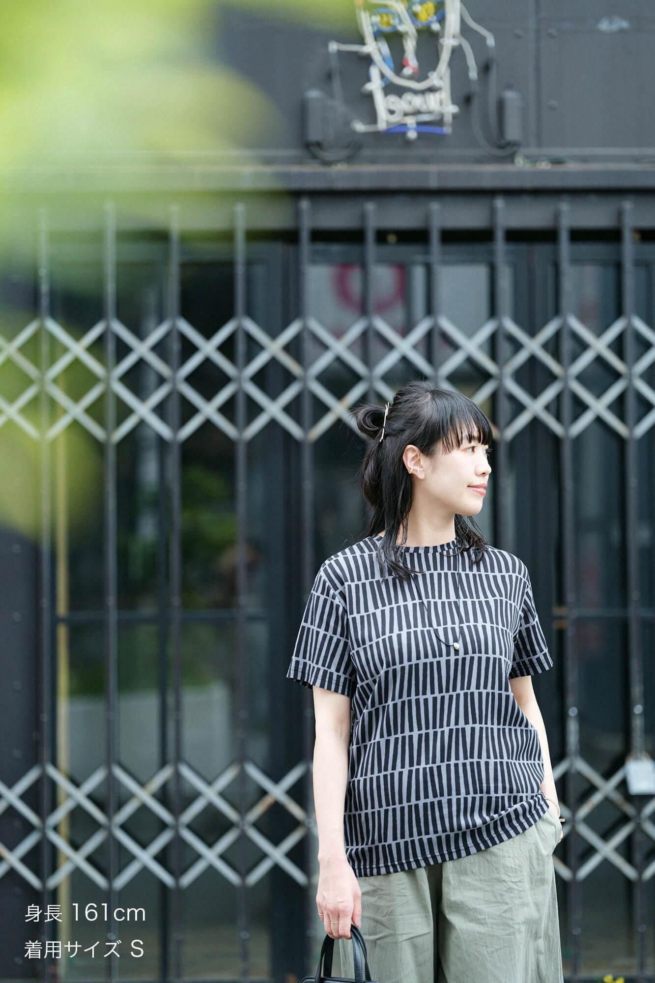 【官網限定】高島縮棉 40/40短袖T-shirt /拍子木