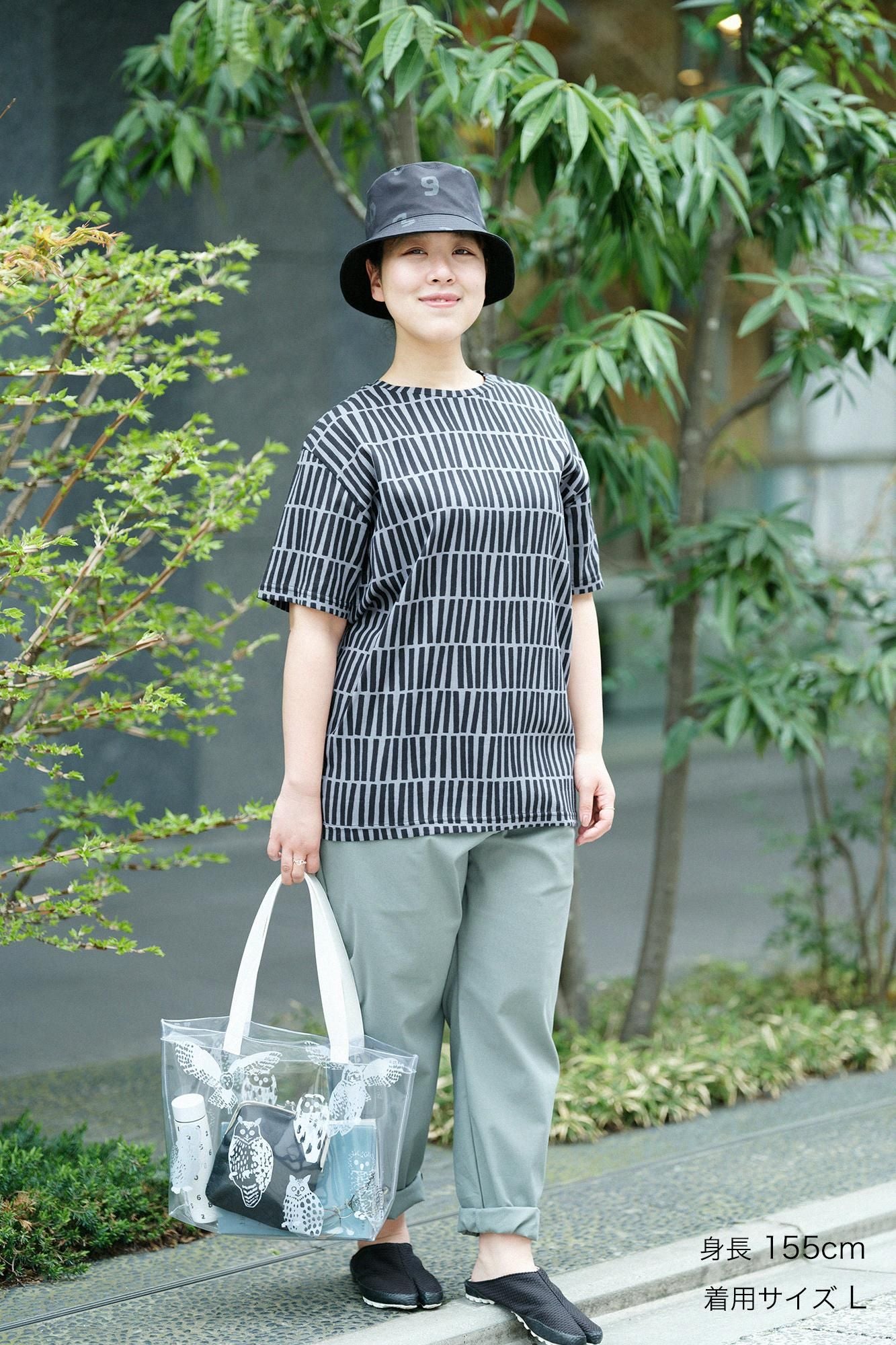 【官網限定】高島縮棉 40/40短袖T-shirt /拍子木