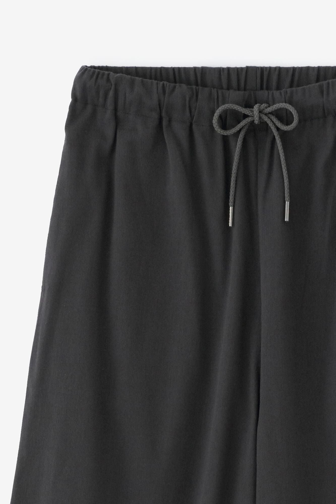 Chizimi Cotton 40/40 Wide Pants 2.0 / Dark Lead Color