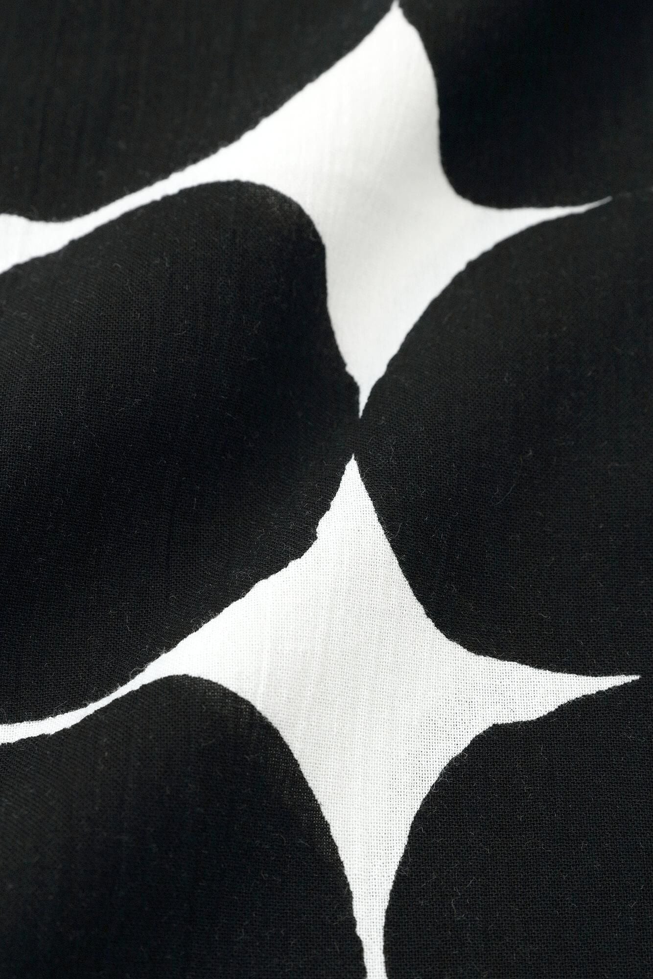 Chizimi Cotton 20/20 Elbow Length Sleeve Tunic / Marbles