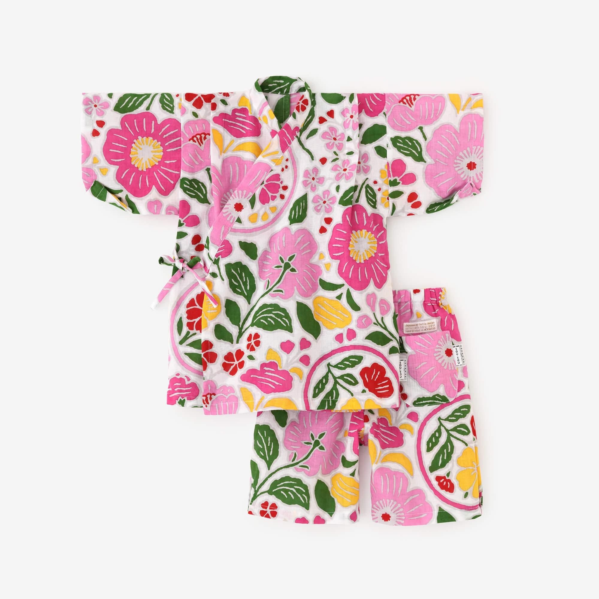 ●いせもめん こどもじんべい/ももやまざくら