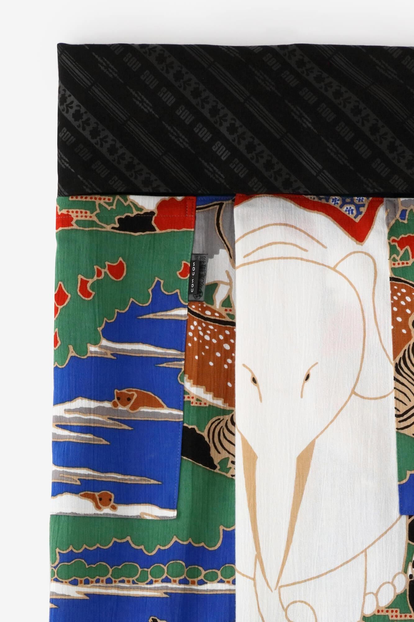 Takashima Shui 20/20 Fubi(脚)2/jakuchu(jakuchu)鸟类,动物,花朵,树木,折叠屏(Choju kabokuzubiobu)复制(按)