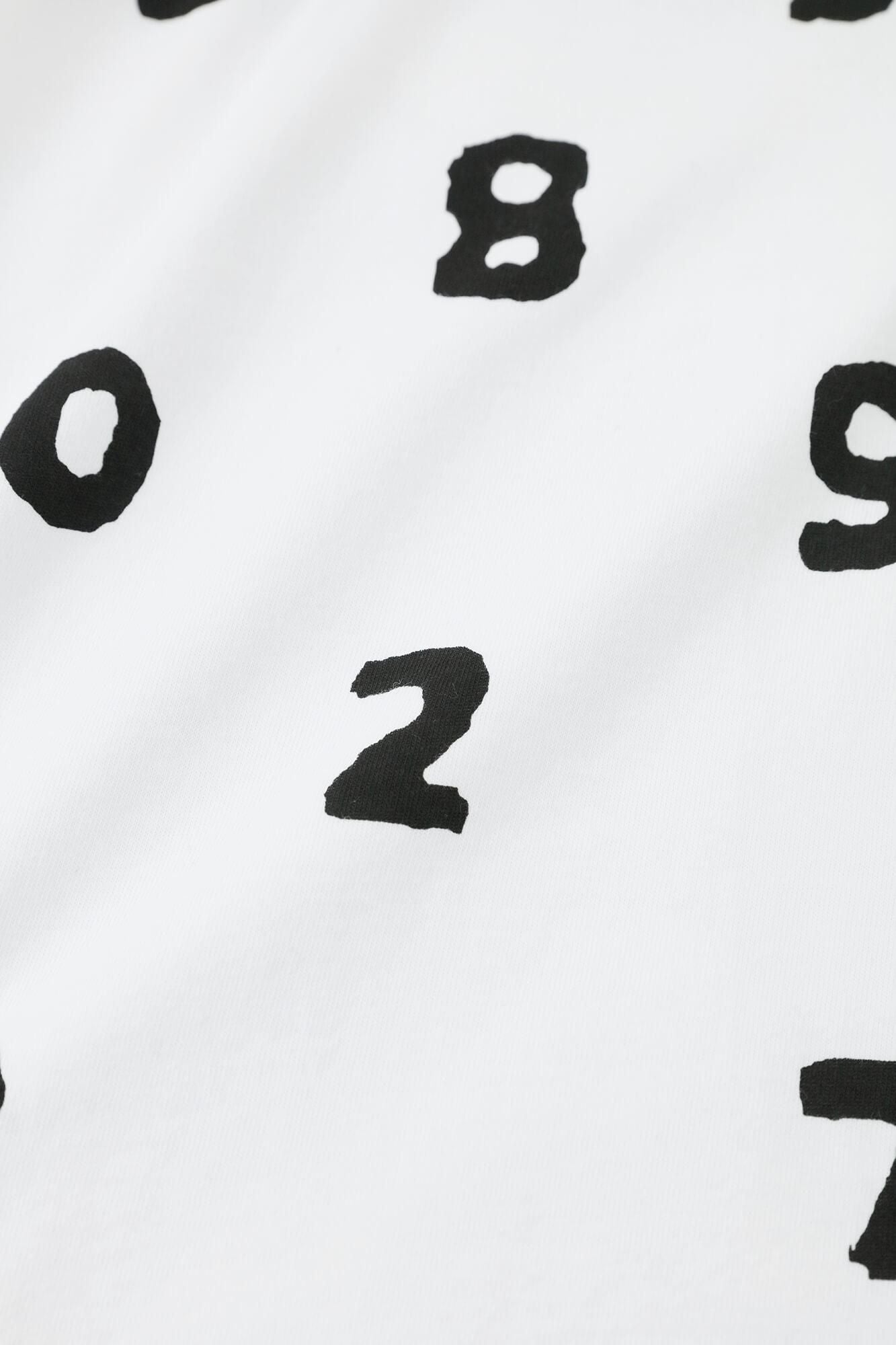 【官網限定】SO-SU-U十數短袖T-shirt【5.0】/白色