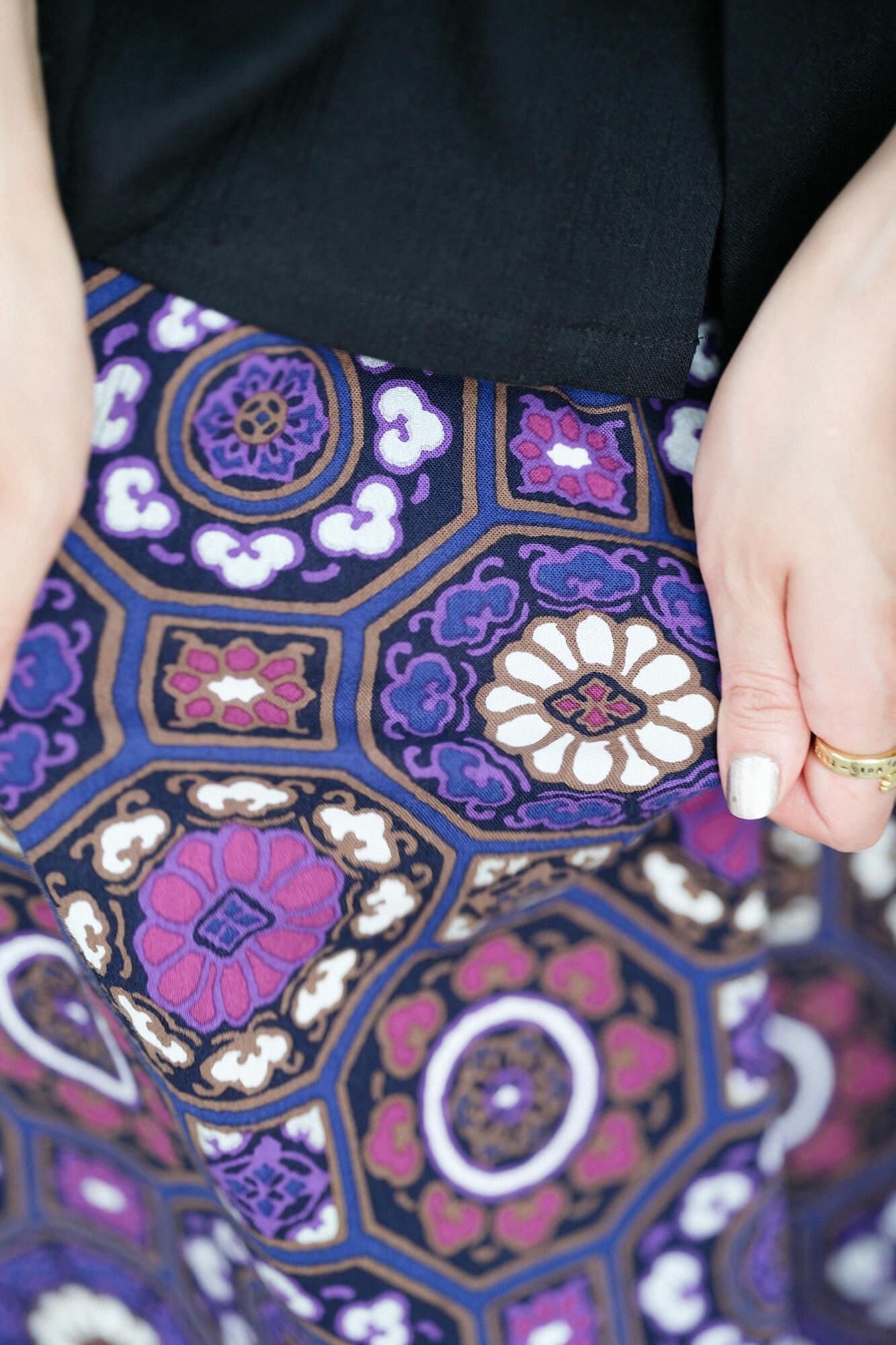 【Online】Chizimi Cotton 20/20 Wide-legged Pants Short Length/Gorgeous