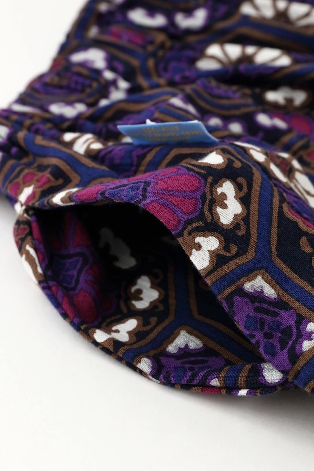 【Online】Chizimi Cotton 20/20 Wide-legged Pants Short Length/Gorgeous