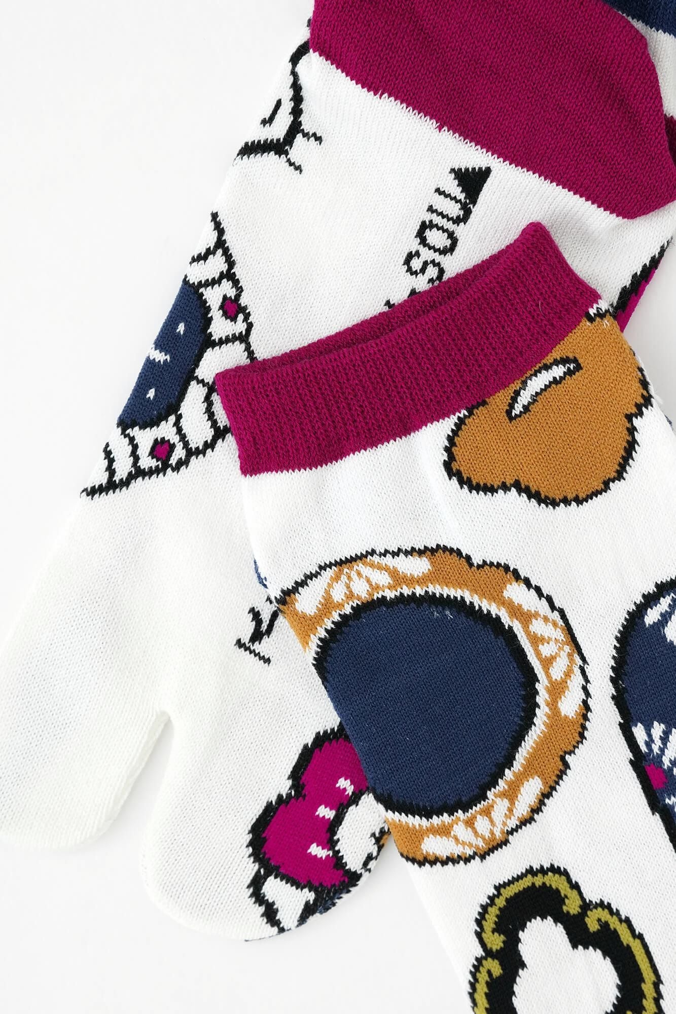 分趾襪(腳踝長度)/引手【男・女性用】