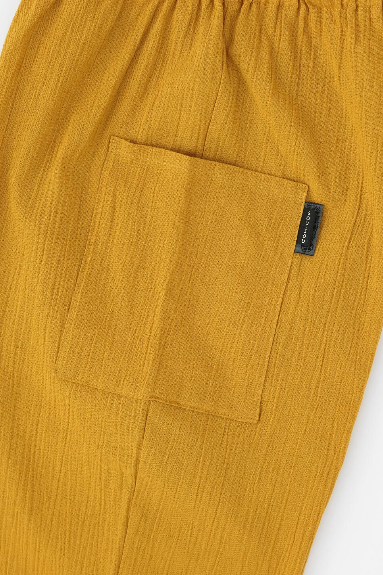 Chizimi Cotton 20/20 Skinny Pants/Golden Yellow(KogaNecolour)