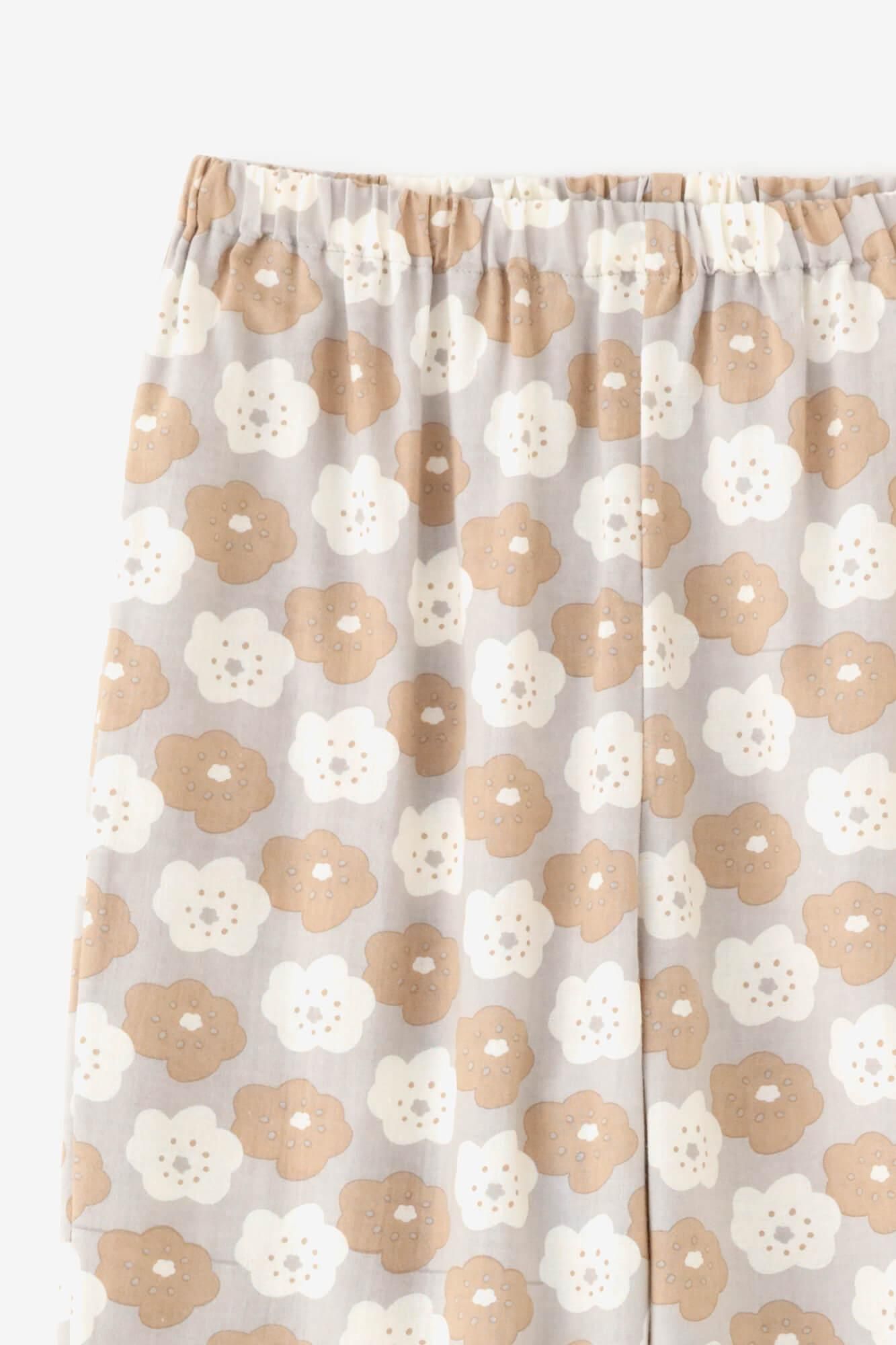 Takashima Plain Weave Textile Pajama / Smile