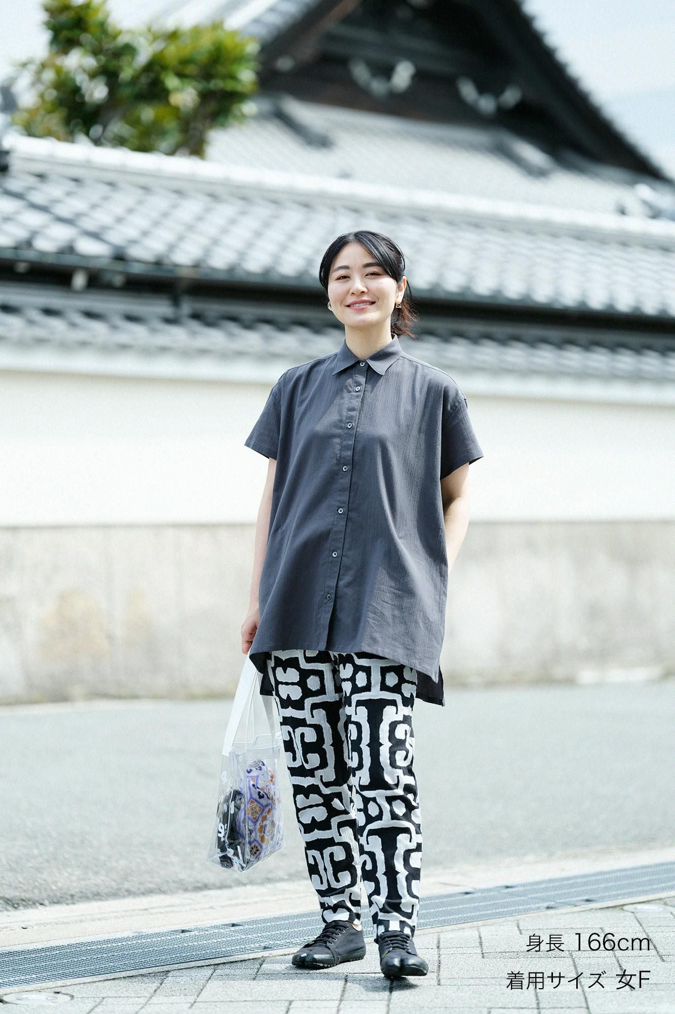 Takashima Chiku 20/20 Grand tunique à manches courtes à manches courtes / Haute plomb (Kinamari)