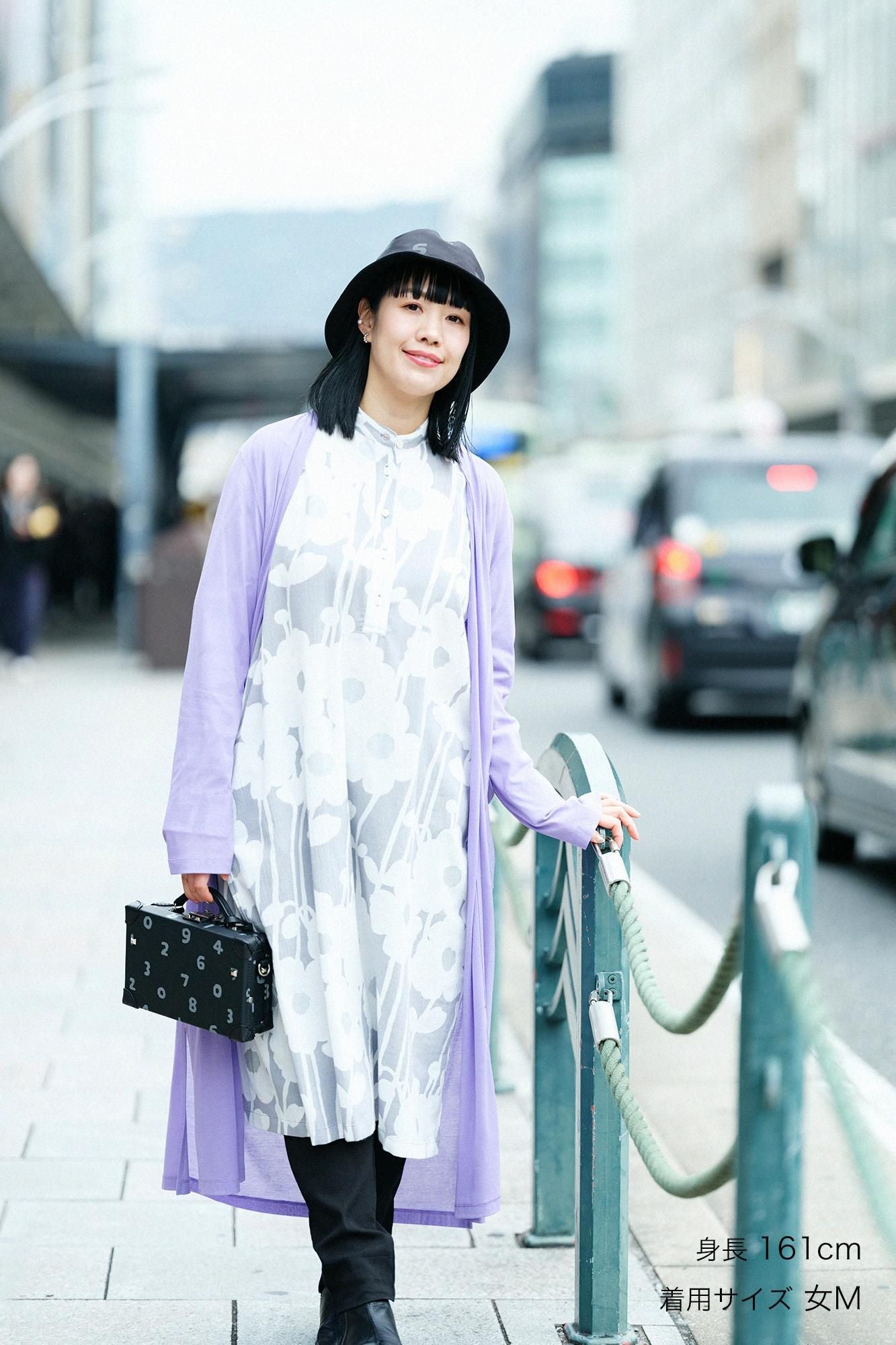 CSS棉花长开衫/淡紫色颜色