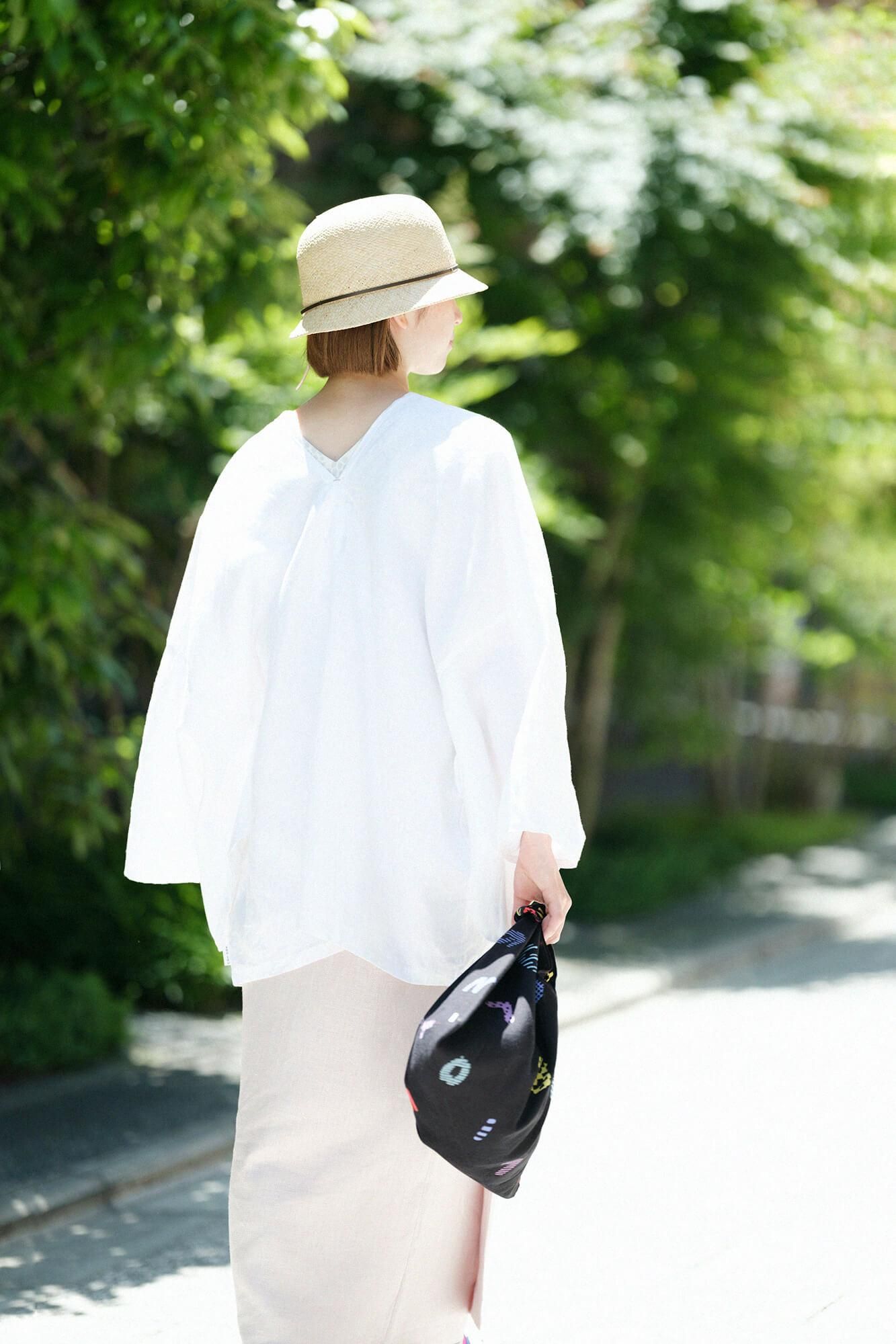 Ise-Baumwolle mit schmaler Falte/SOU・SOUKyoto-Universität Gion