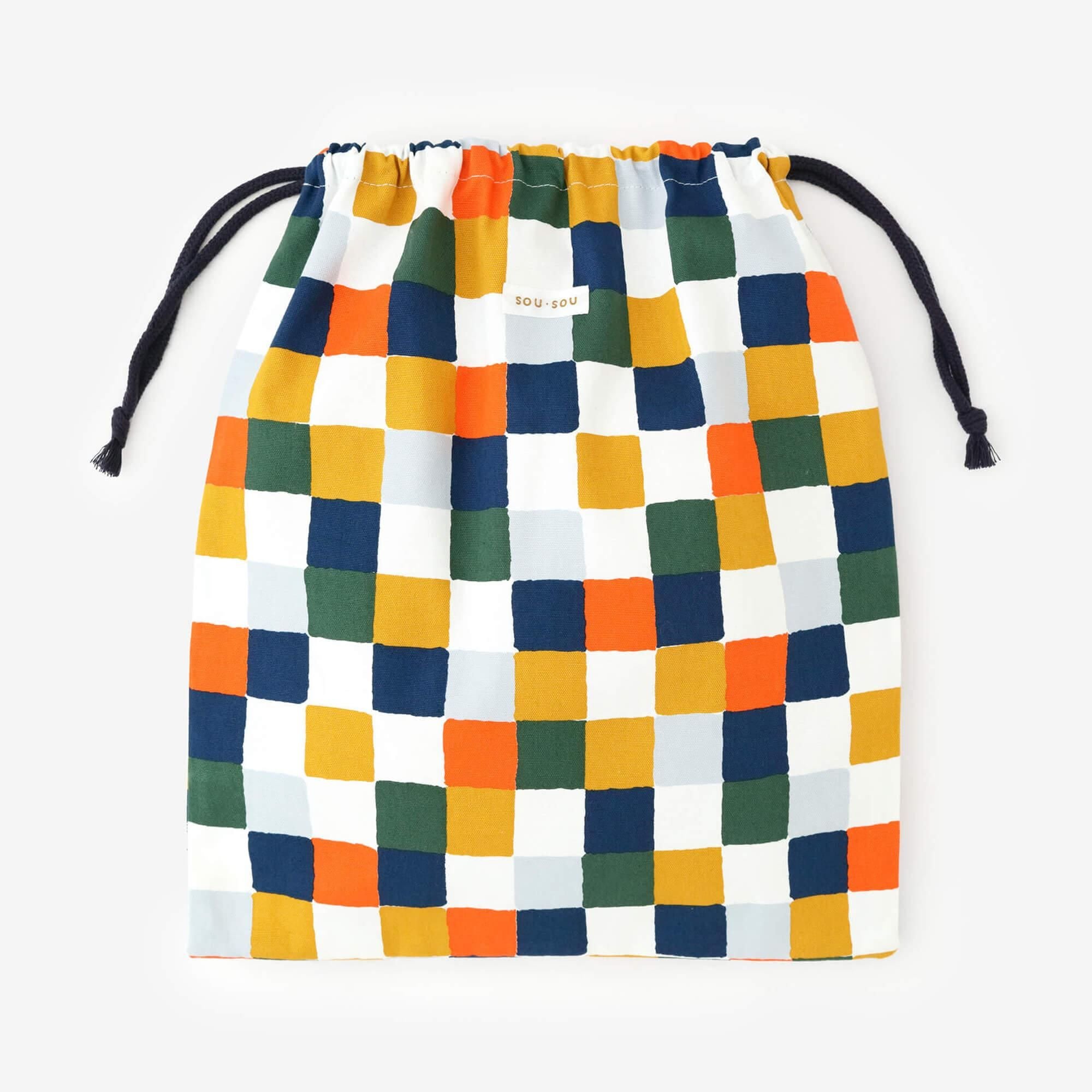 SOU・SOU×Marushin Kordelzugbeutel L/Tage (Crack)